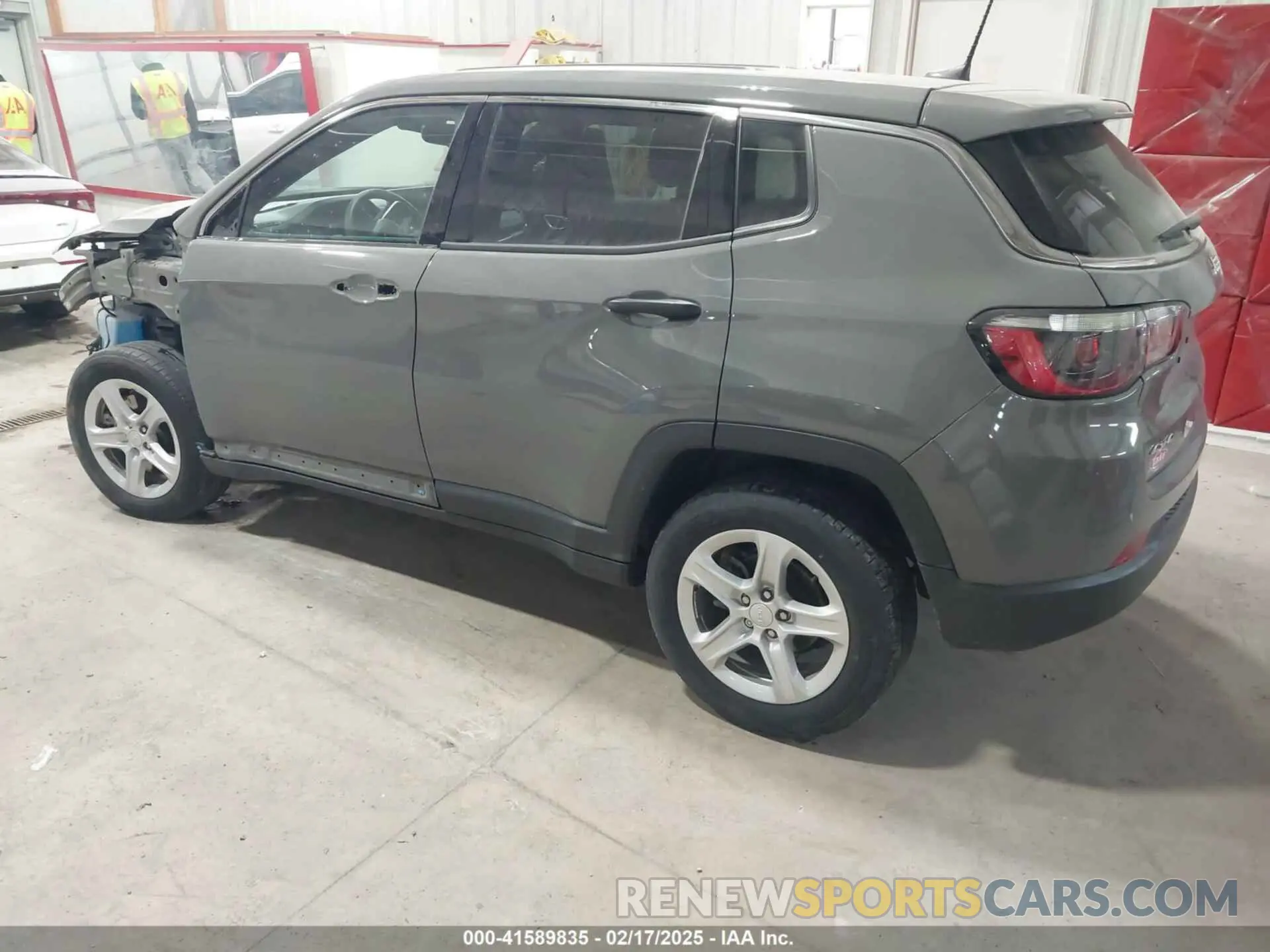 3 fotografías del automóvil dañado 3C4NJDAN8RT580067 JEEP COMPASS 2024