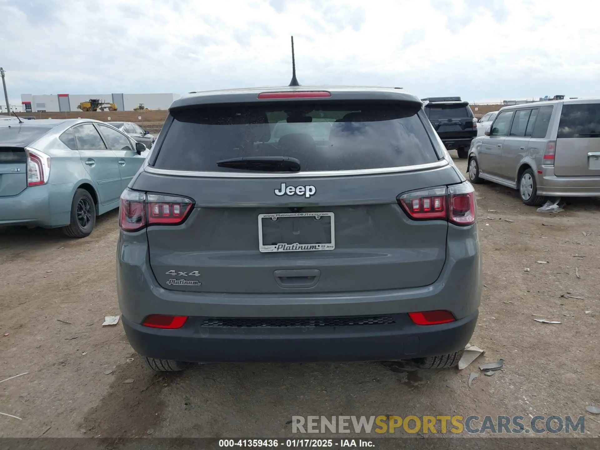 16 fotografías del automóvil dañado 3C4NJDANXRT583844 JEEP COMPASS 2024