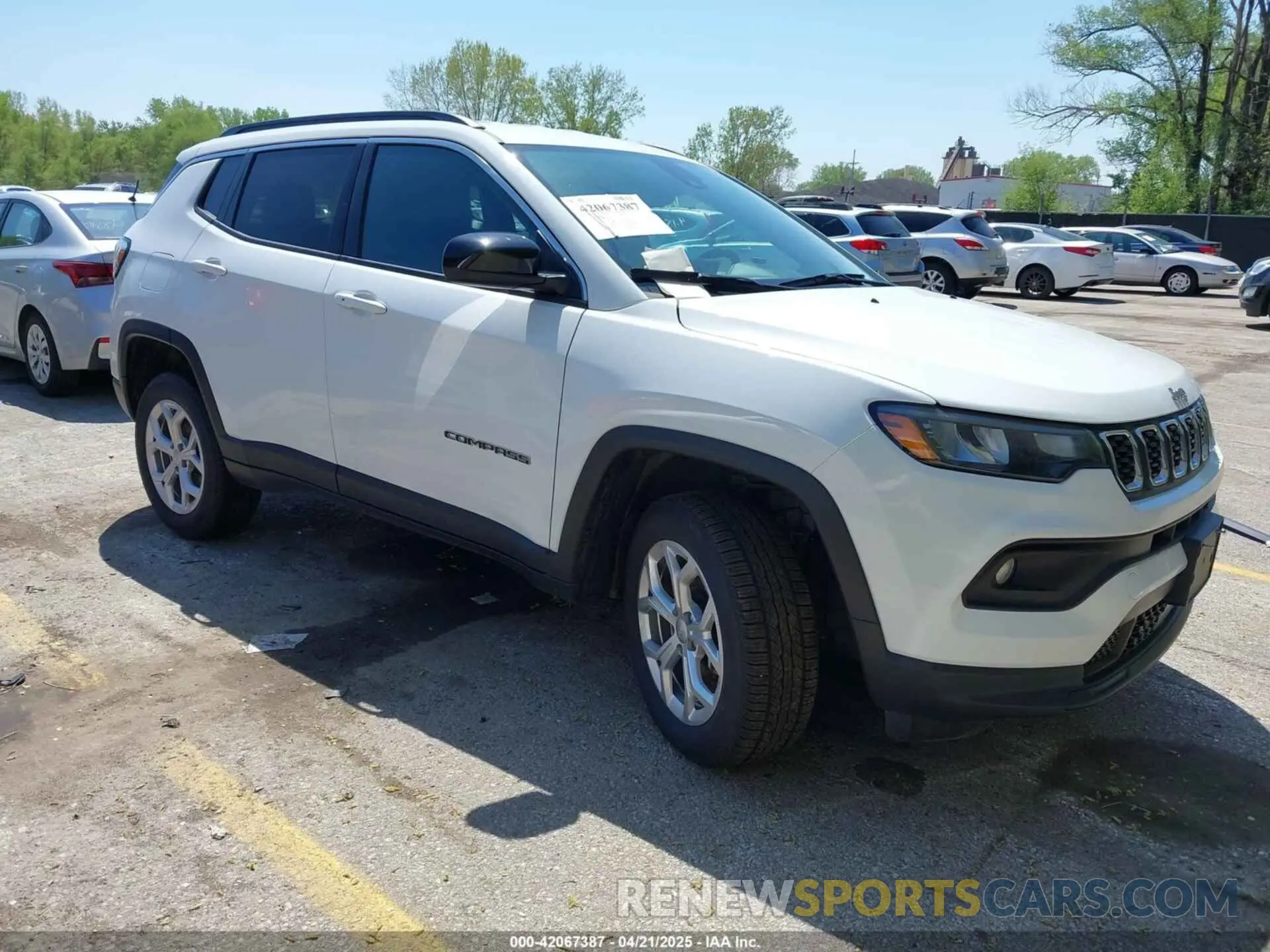 1 fotografías del automóvil dañado 3C4NJDBN0RT109268 JEEP COMPASS 2024