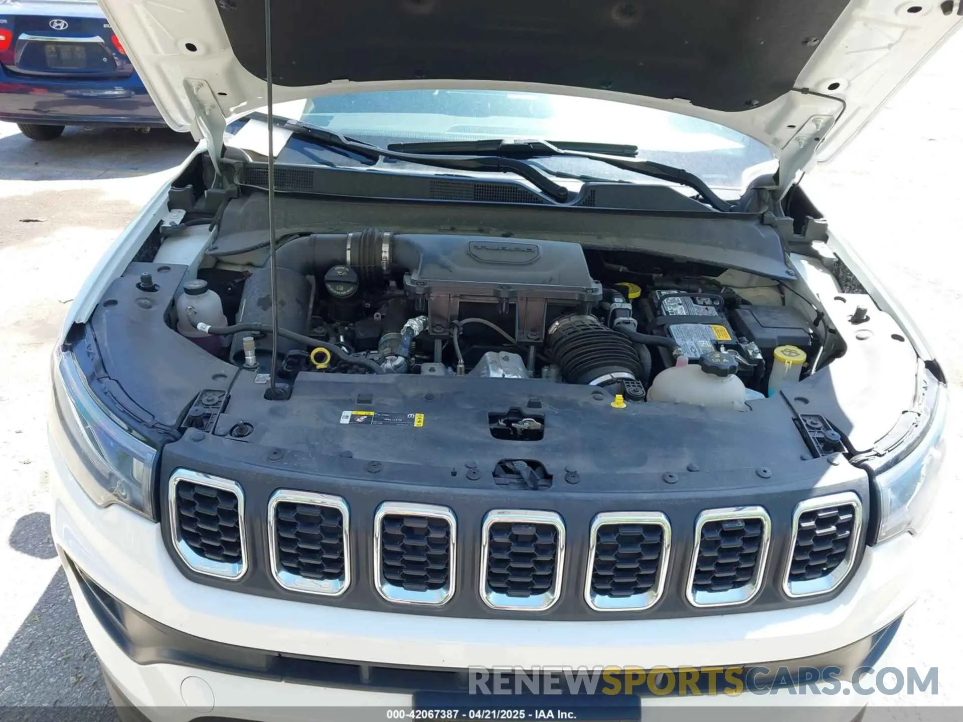 10 fotografías del automóvil dañado 3C4NJDBN0RT109268 JEEP COMPASS 2024
