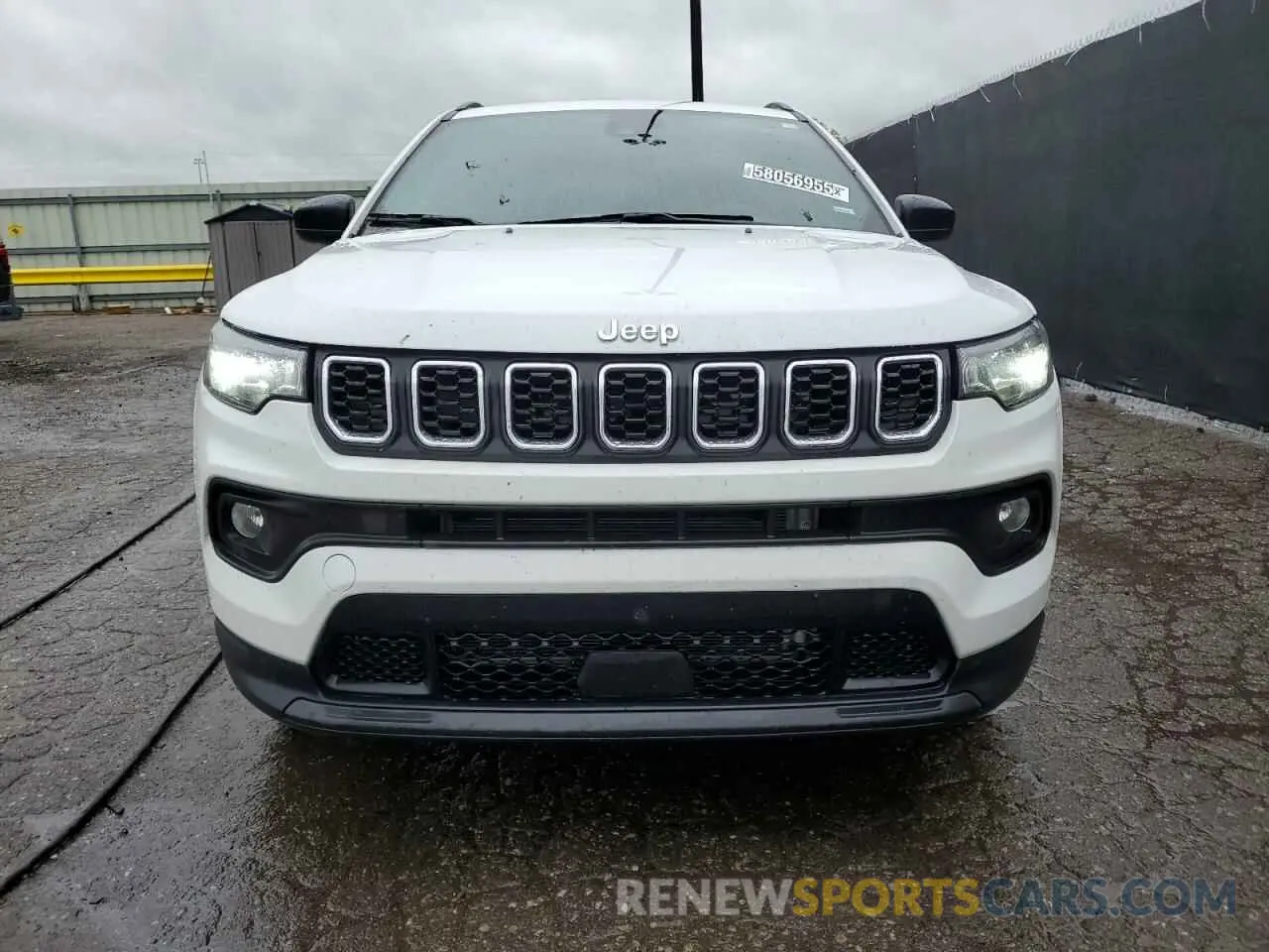 5 fotografías del automóvil dañado 3C4NJDBN0RT111750 JEEP COMPASS 2024