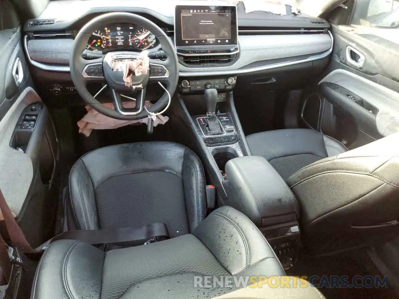 8 fotografías del automóvil dañado 3C4NJDBN0RT126488 JEEP COMPASS 2024