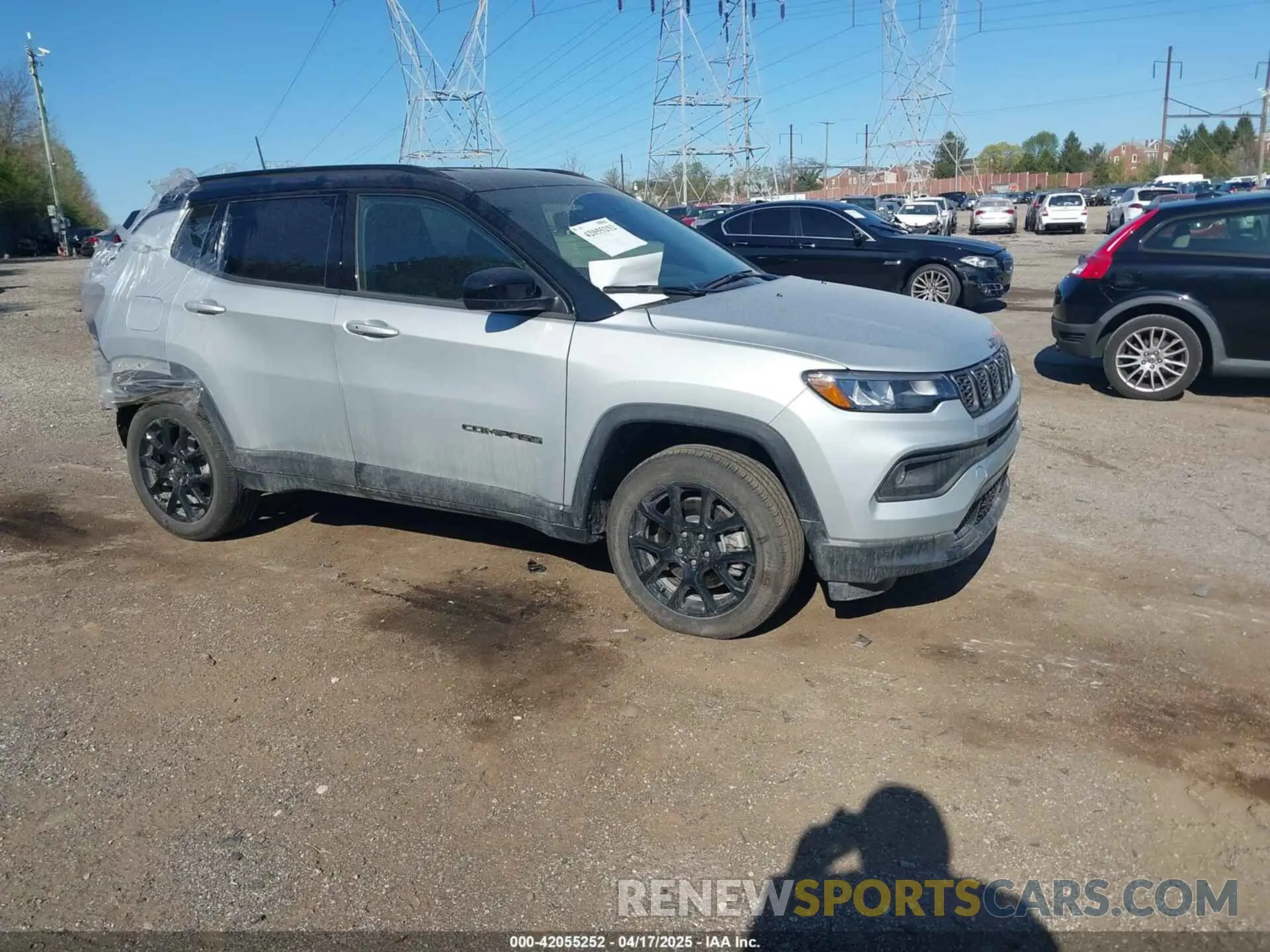 1 fotografías del automóvil dañado 3C4NJDBN0RT159703 JEEP COMPASS 2024