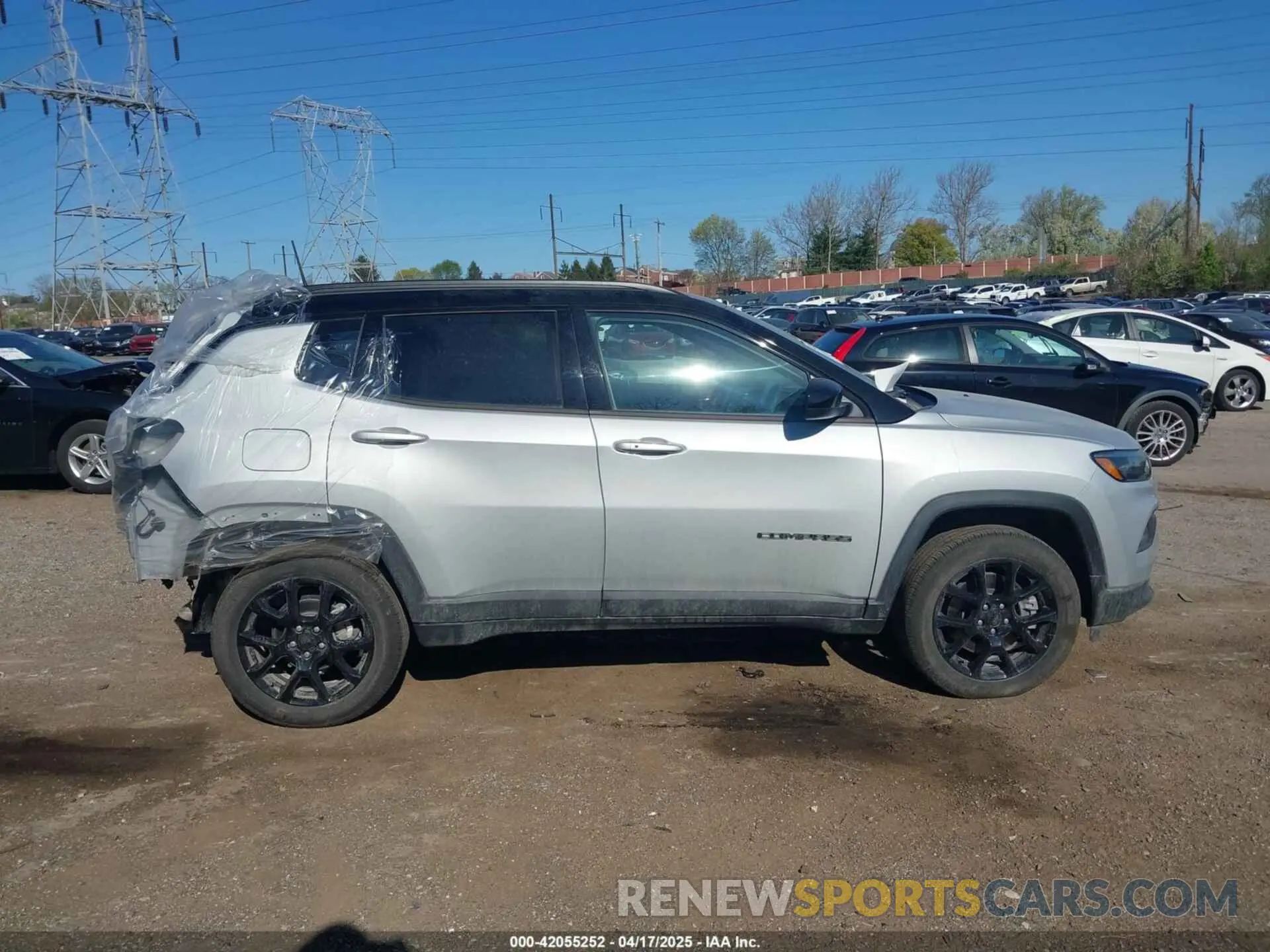 14 fotografías del automóvil dañado 3C4NJDBN0RT159703 JEEP COMPASS 2024