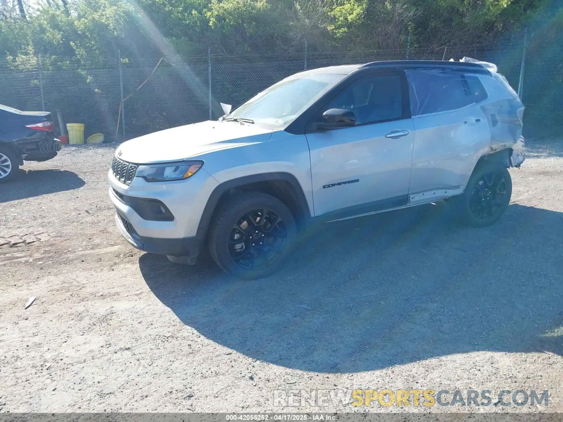 2 fotografías del automóvil dañado 3C4NJDBN0RT159703 JEEP COMPASS 2024
