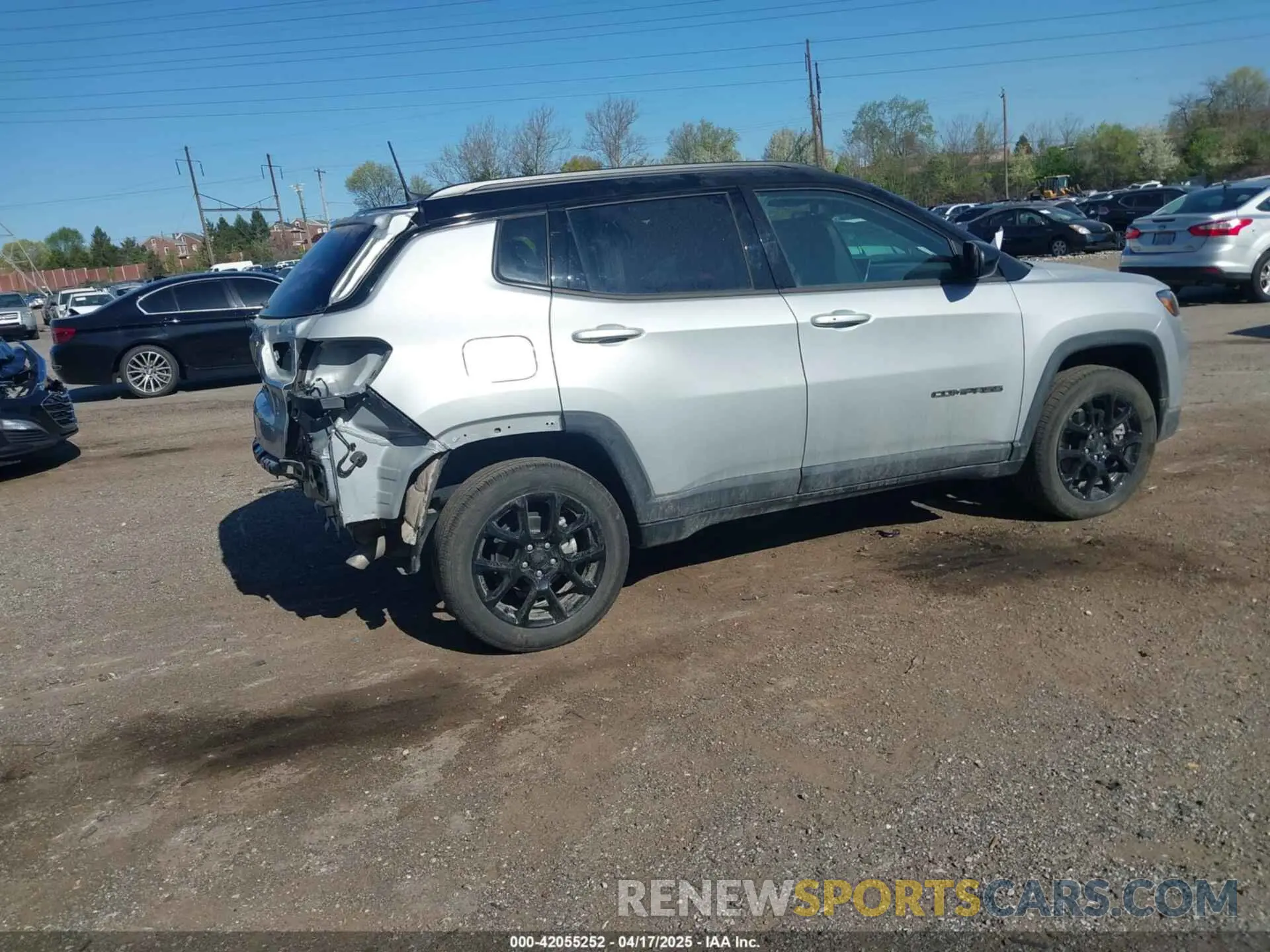 4 fotografías del automóvil dañado 3C4NJDBN0RT159703 JEEP COMPASS 2024