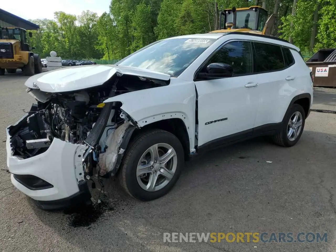 1 fotografías del automóvil dañado 3C4NJDBN0RT604912 JEEP COMPASS 2024