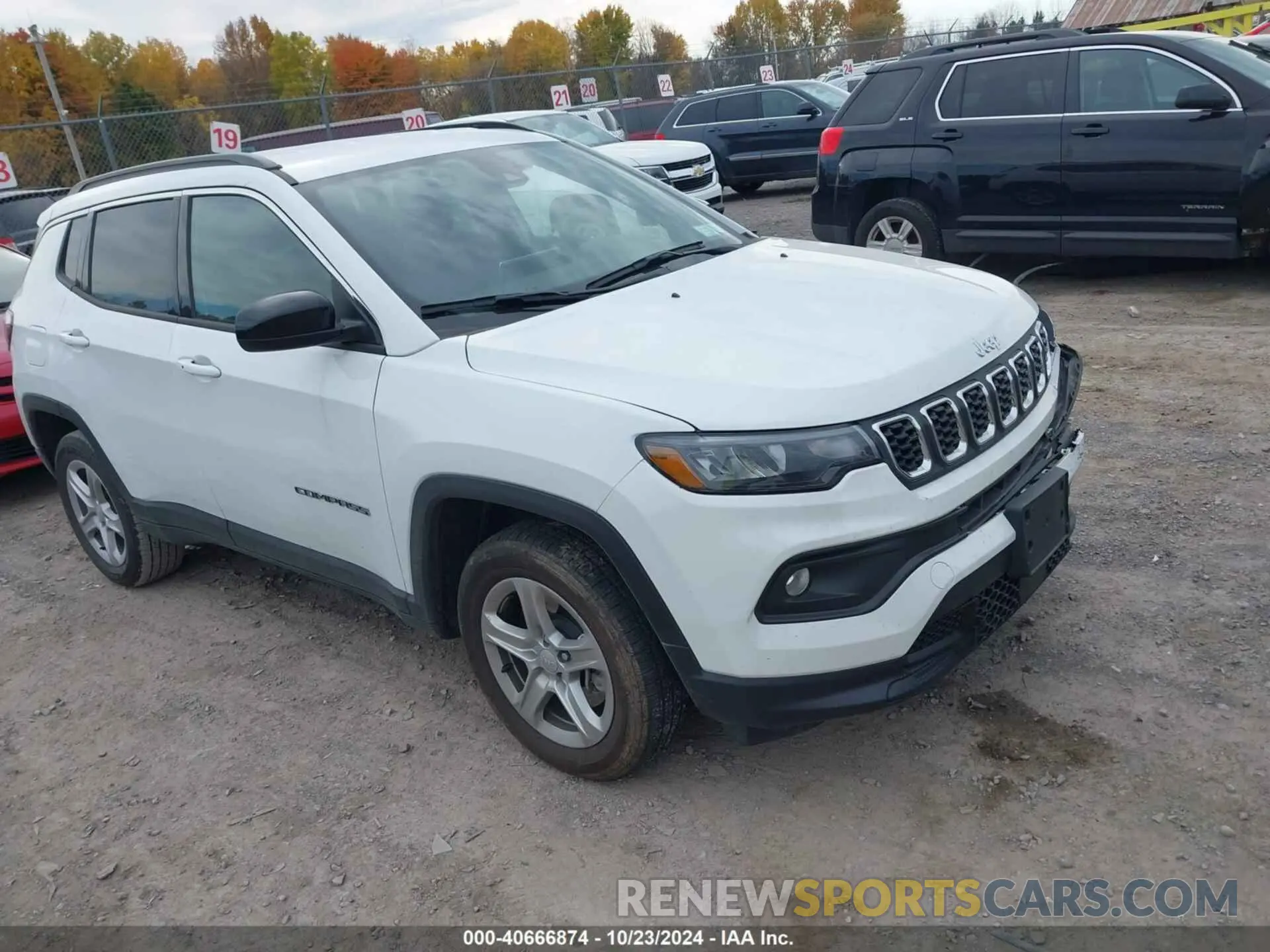 1 fotografías del automóvil dañado 3C4NJDBN1RT103690 JEEP COMPASS 2024