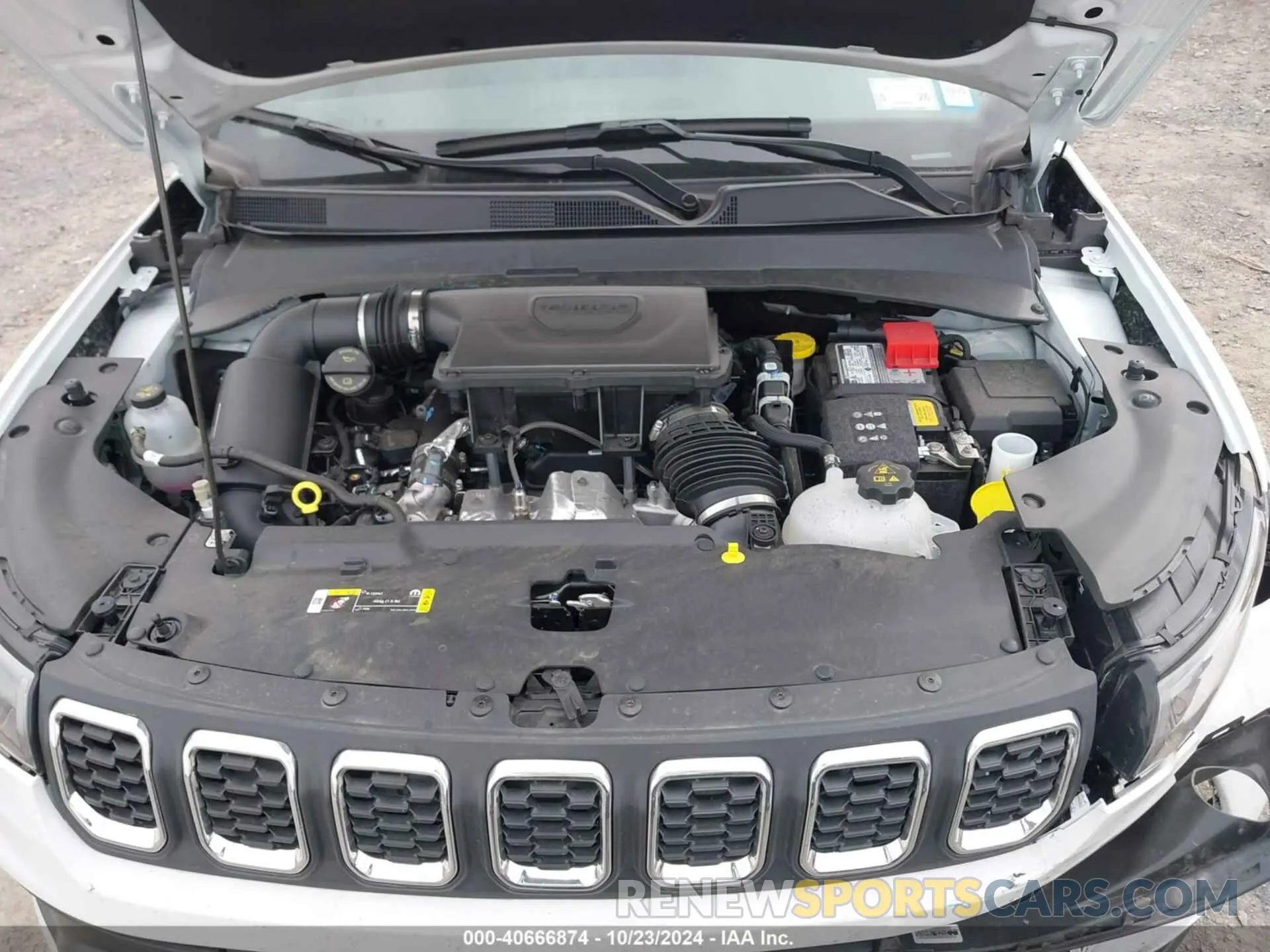 10 fotografías del automóvil dañado 3C4NJDBN1RT103690 JEEP COMPASS 2024