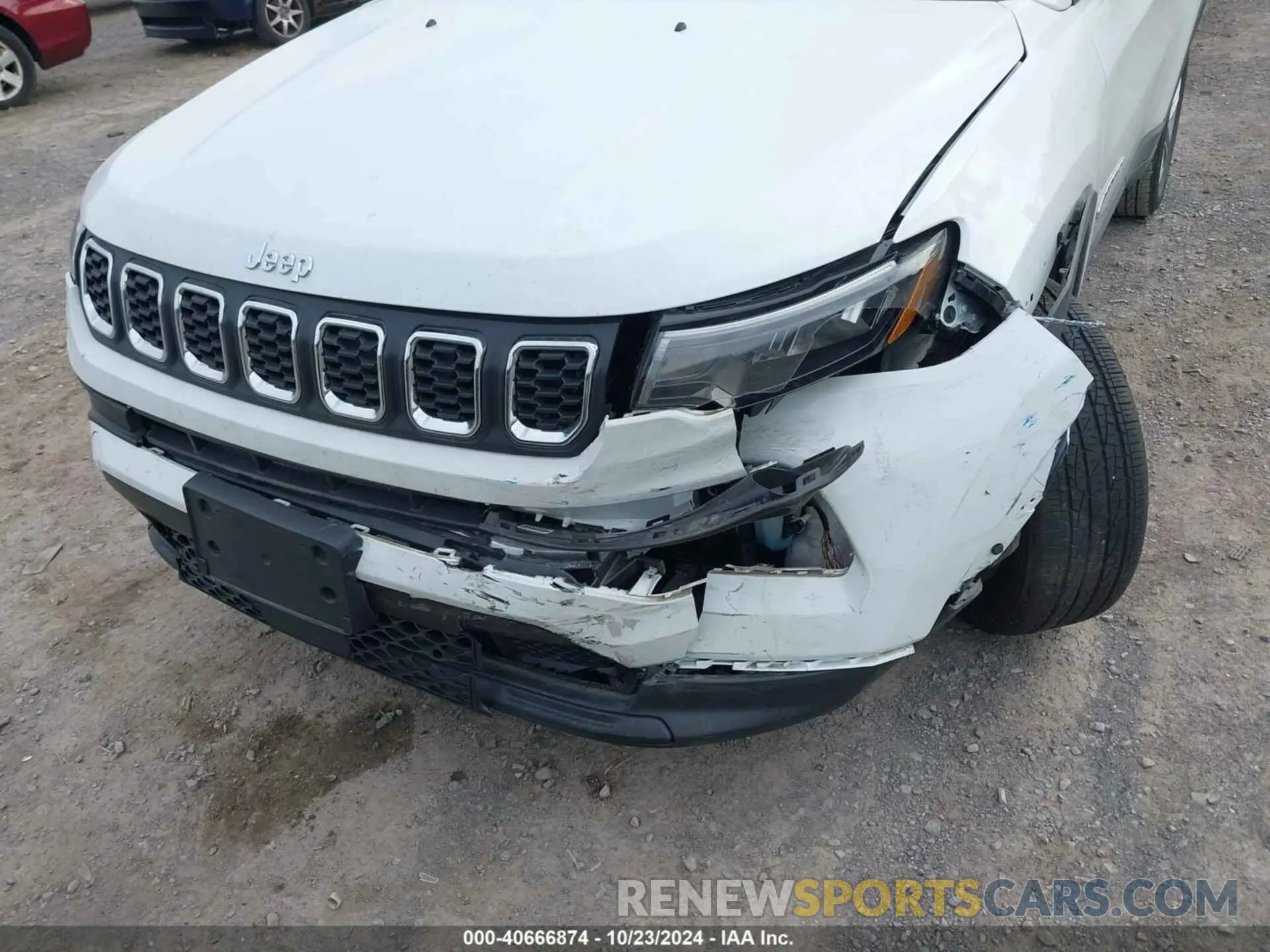 6 fotografías del automóvil dañado 3C4NJDBN1RT103690 JEEP COMPASS 2024