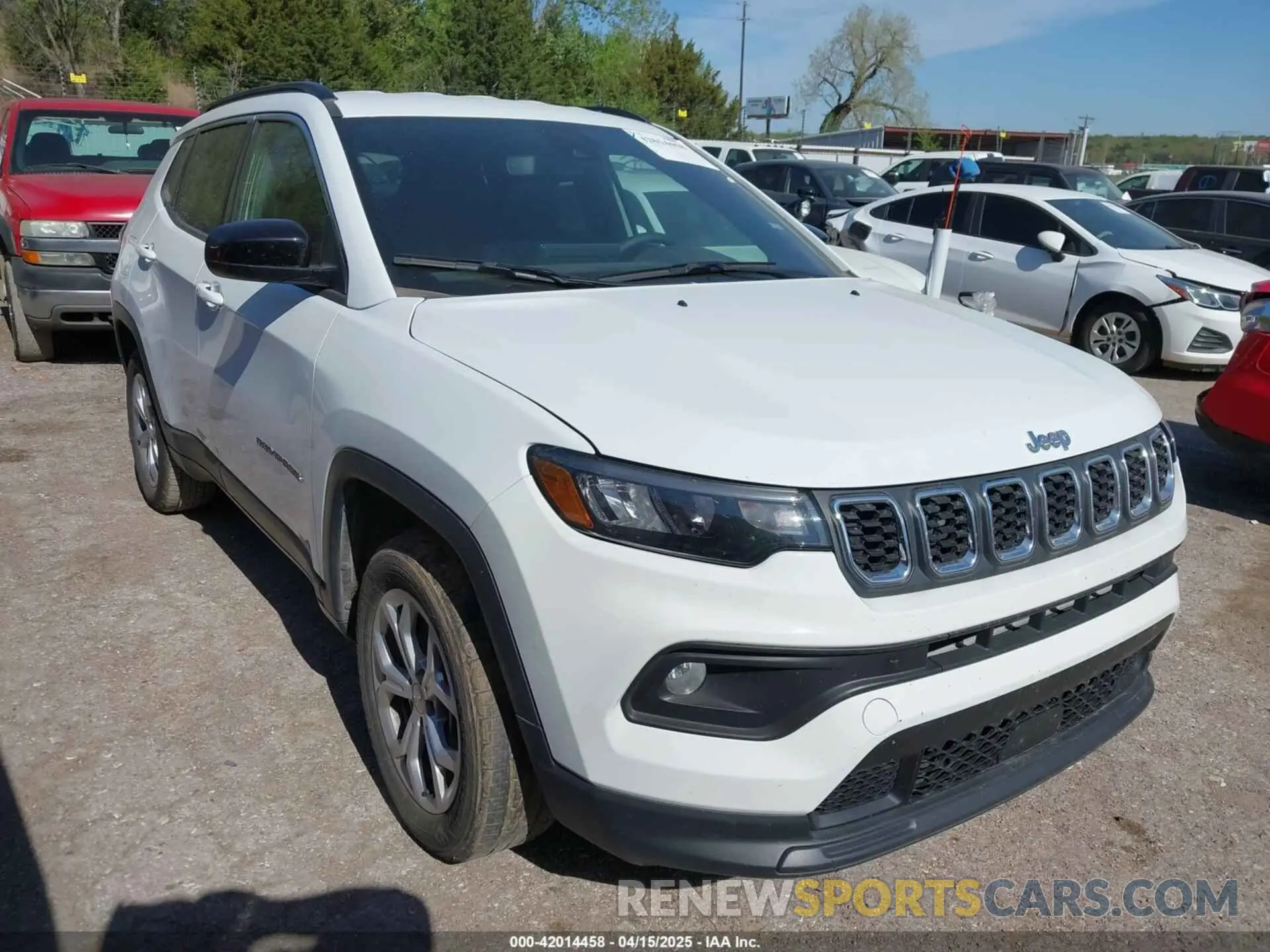 1 fotografías del automóvil dañado 3C4NJDBN1RT109571 JEEP COMPASS 2024