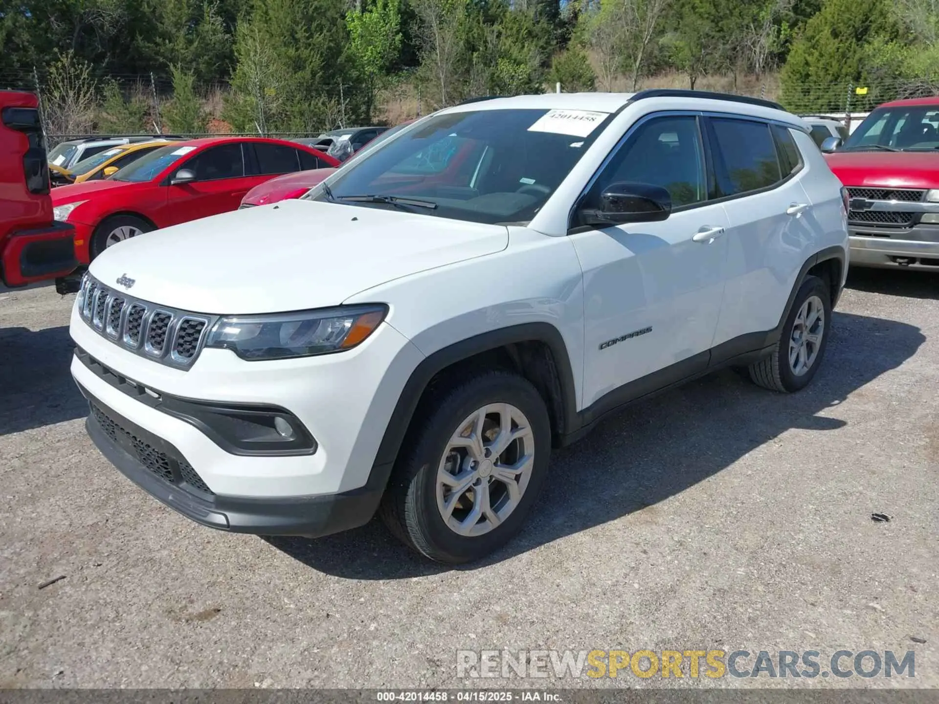 2 fotografías del automóvil dañado 3C4NJDBN1RT109571 JEEP COMPASS 2024