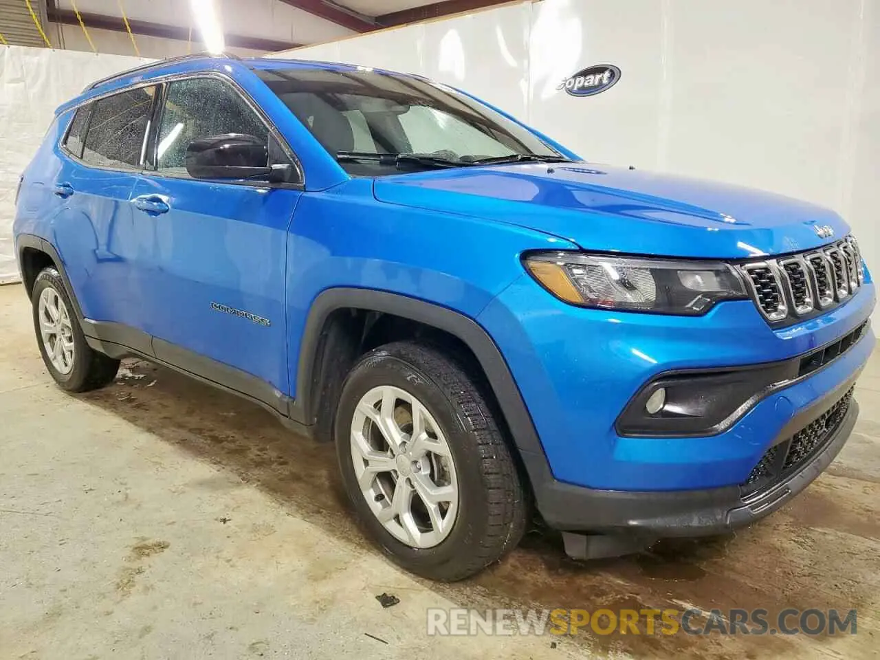 4 fotografías del automóvil dañado 3C4NJDBN1RT110199 JEEP COMPASS 2024