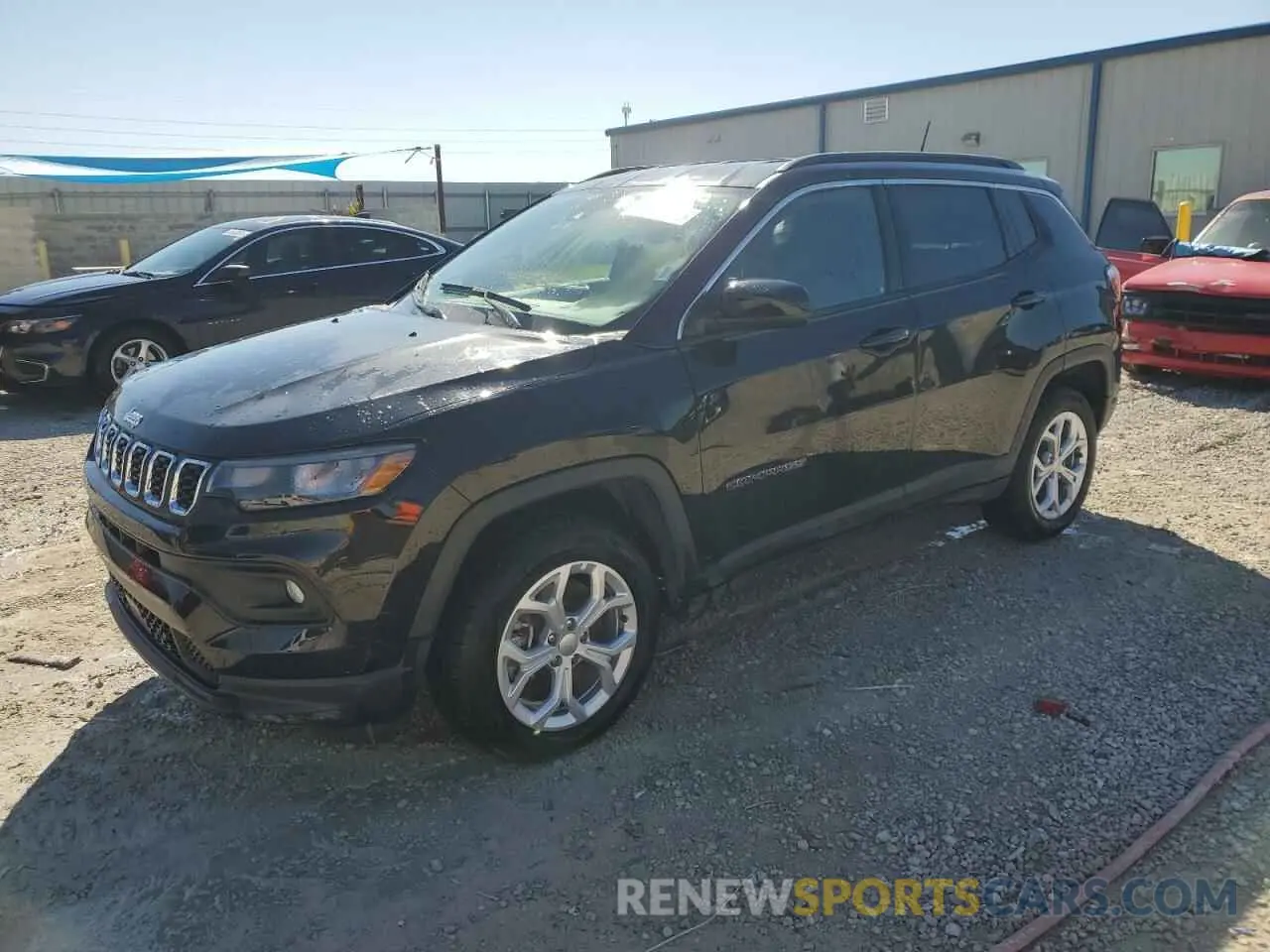 1 fotografías del automóvil dañado 3C4NJDBN1RT119341 JEEP COMPASS 2024