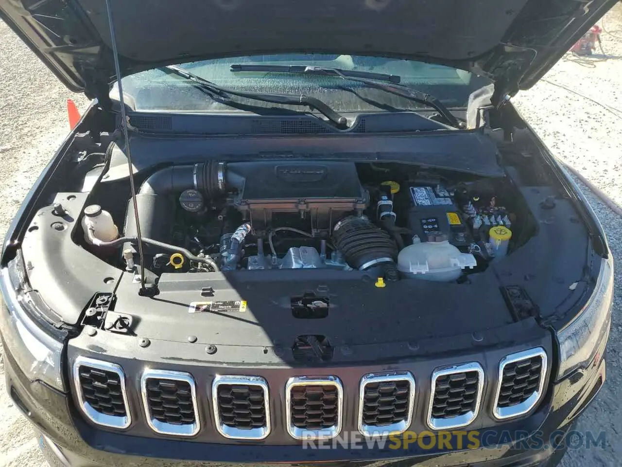 12 fotografías del automóvil dañado 3C4NJDBN1RT119341 JEEP COMPASS 2024