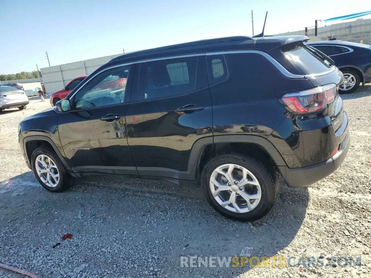 2 fotografías del automóvil dañado 3C4NJDBN1RT119341 JEEP COMPASS 2024