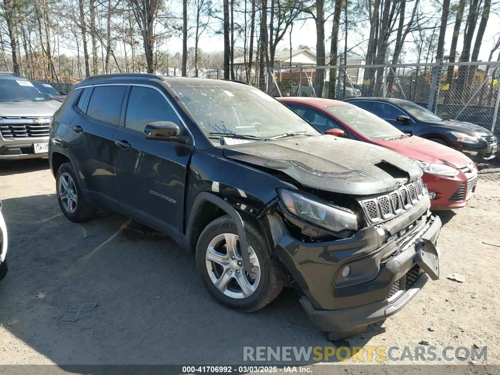 1 fotografías del automóvil dañado 3C4NJDBN1RT597260 JEEP COMPASS 2024