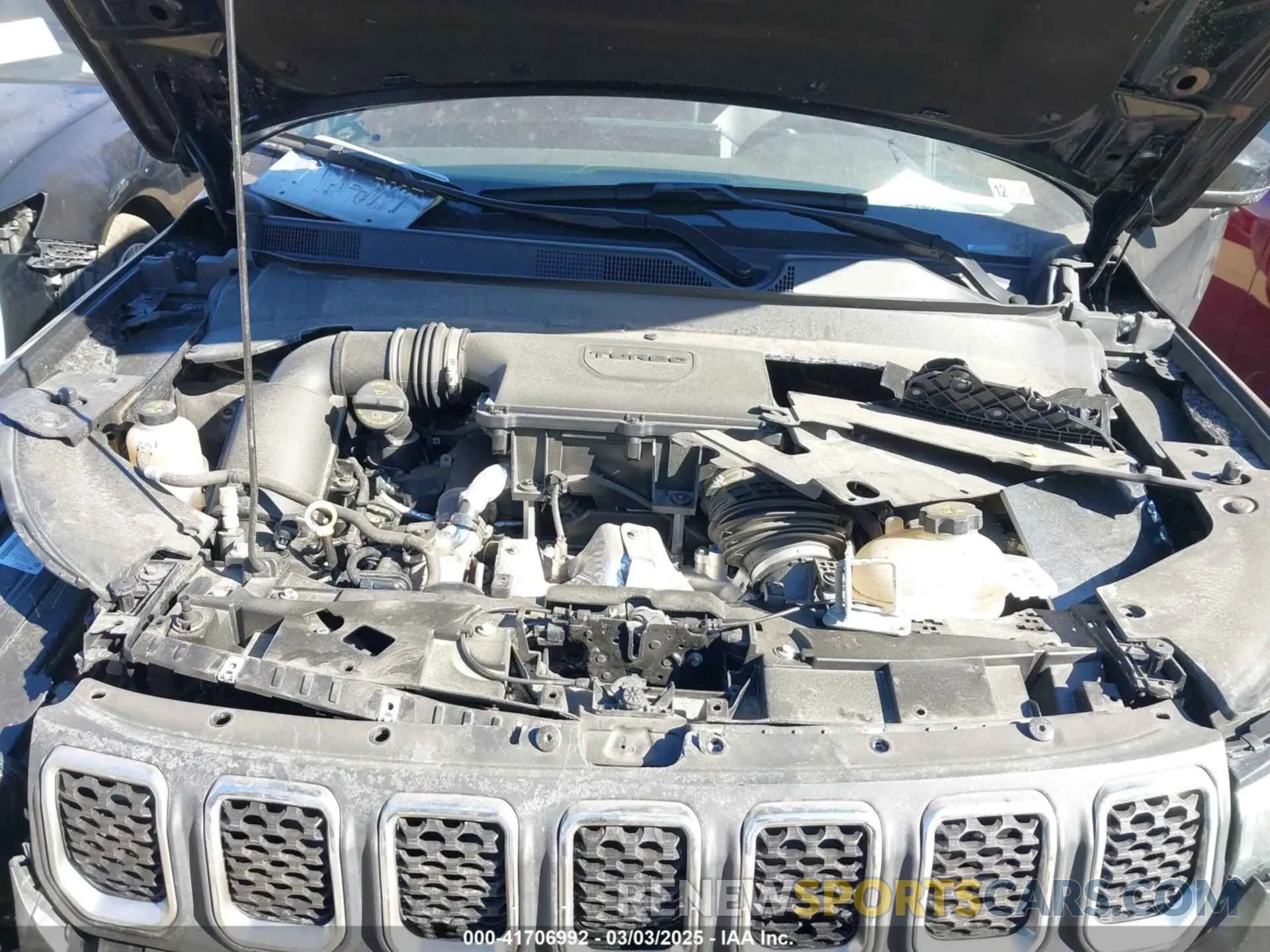 10 fotografías del automóvil dañado 3C4NJDBN1RT597260 JEEP COMPASS 2024