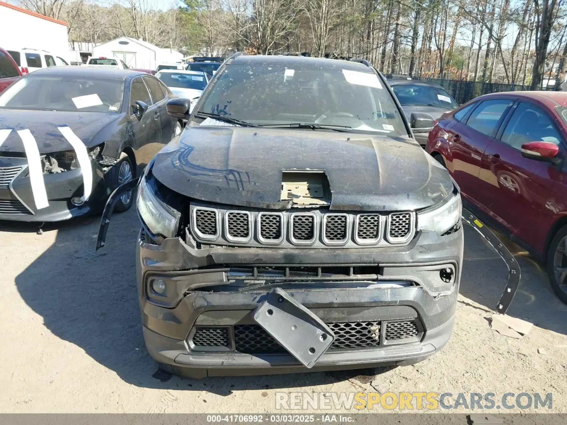 6 fotografías del automóvil dañado 3C4NJDBN1RT597260 JEEP COMPASS 2024