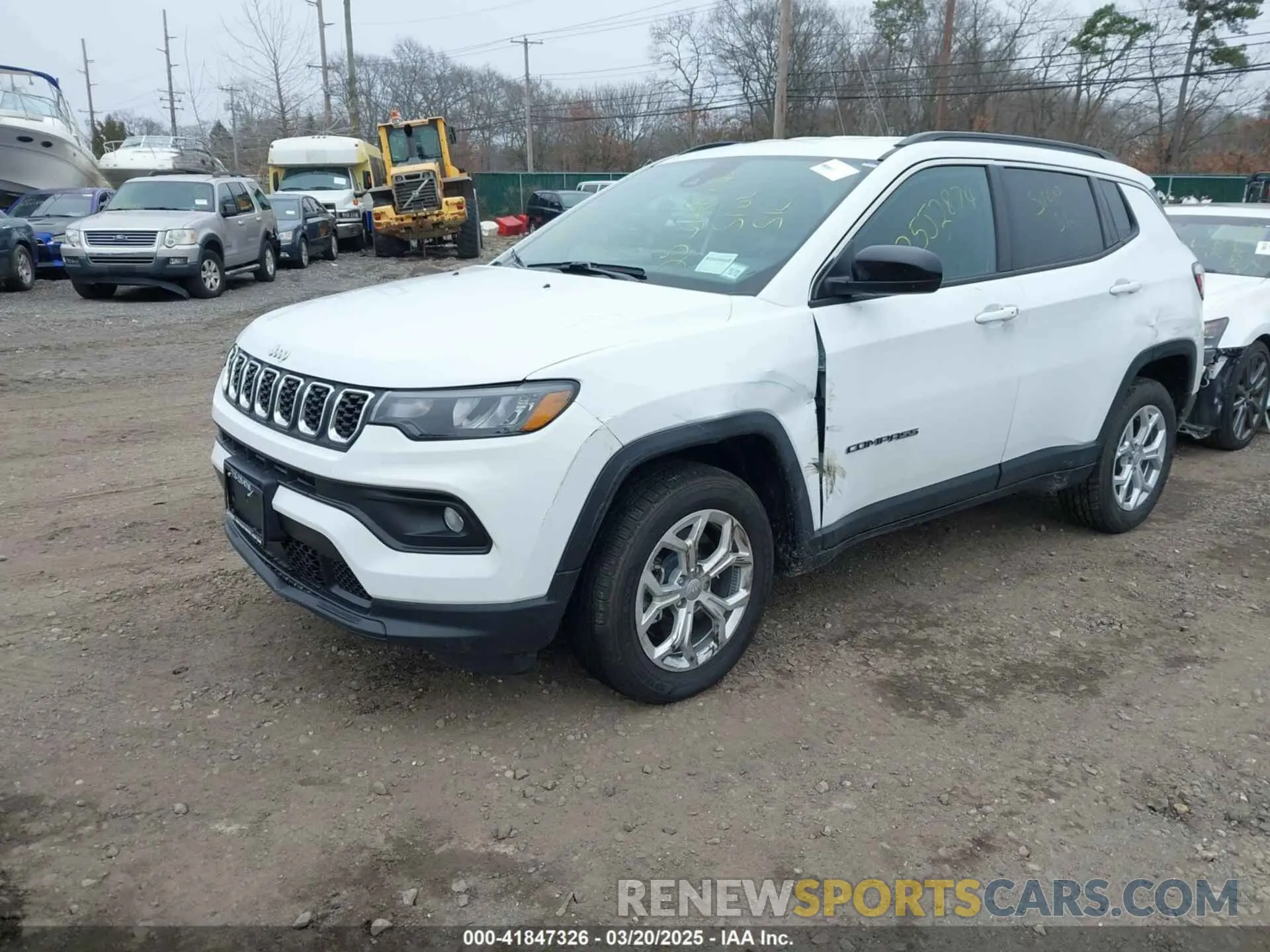 2 fotografías del automóvil dañado 3C4NJDBN2RT105075 JEEP COMPASS 2024