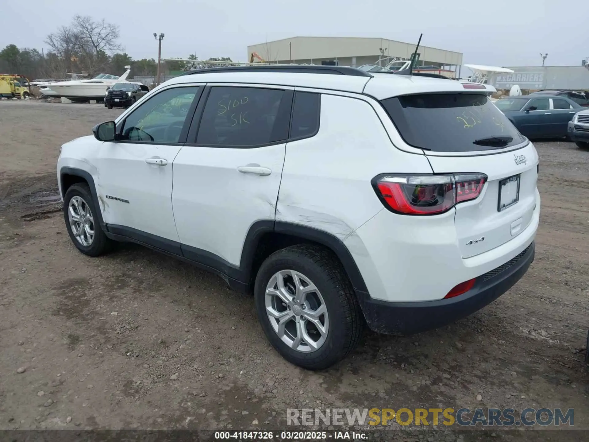 3 fotografías del automóvil dañado 3C4NJDBN2RT105075 JEEP COMPASS 2024