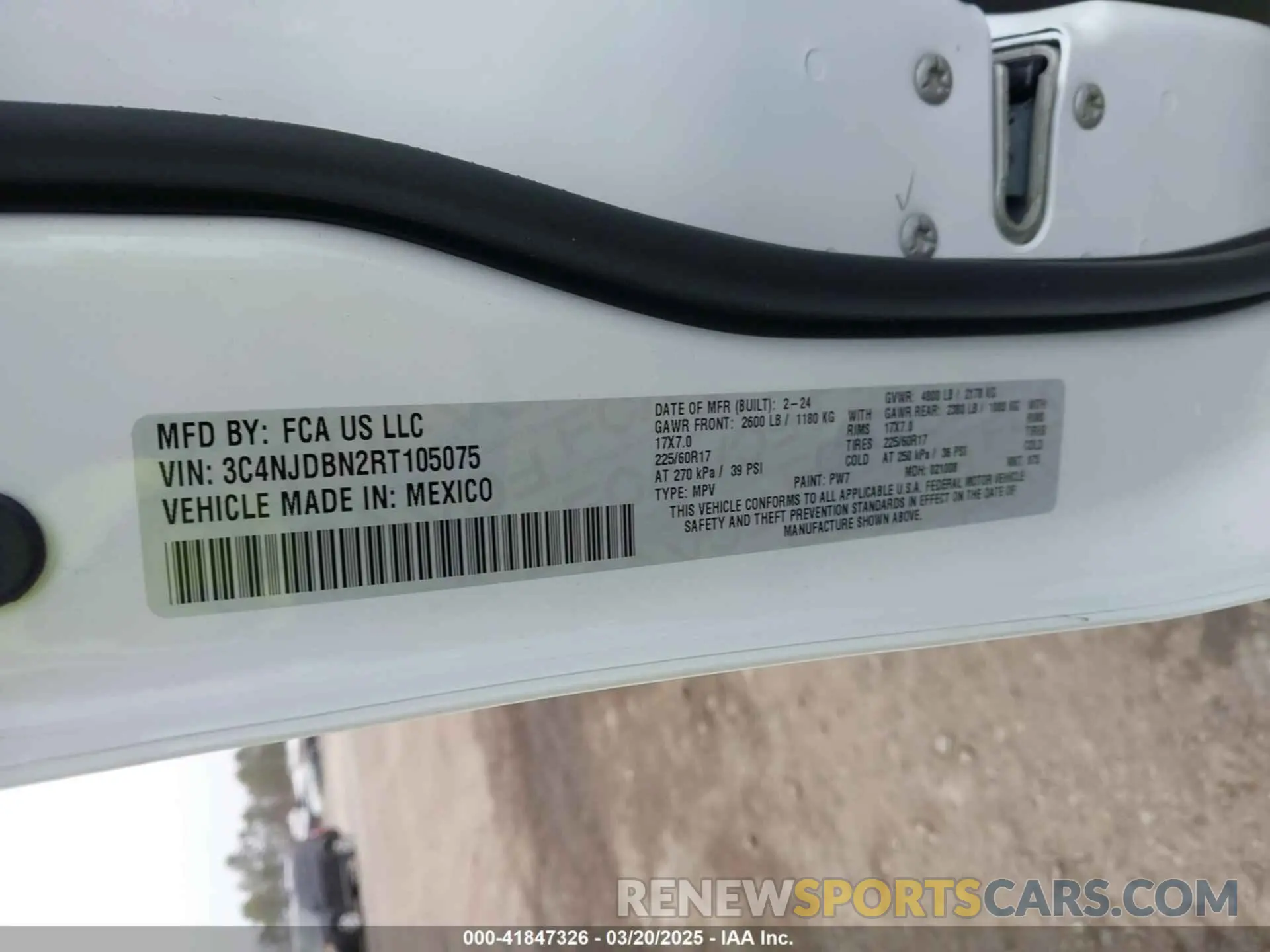 9 fotografías del automóvil dañado 3C4NJDBN2RT105075 JEEP COMPASS 2024
