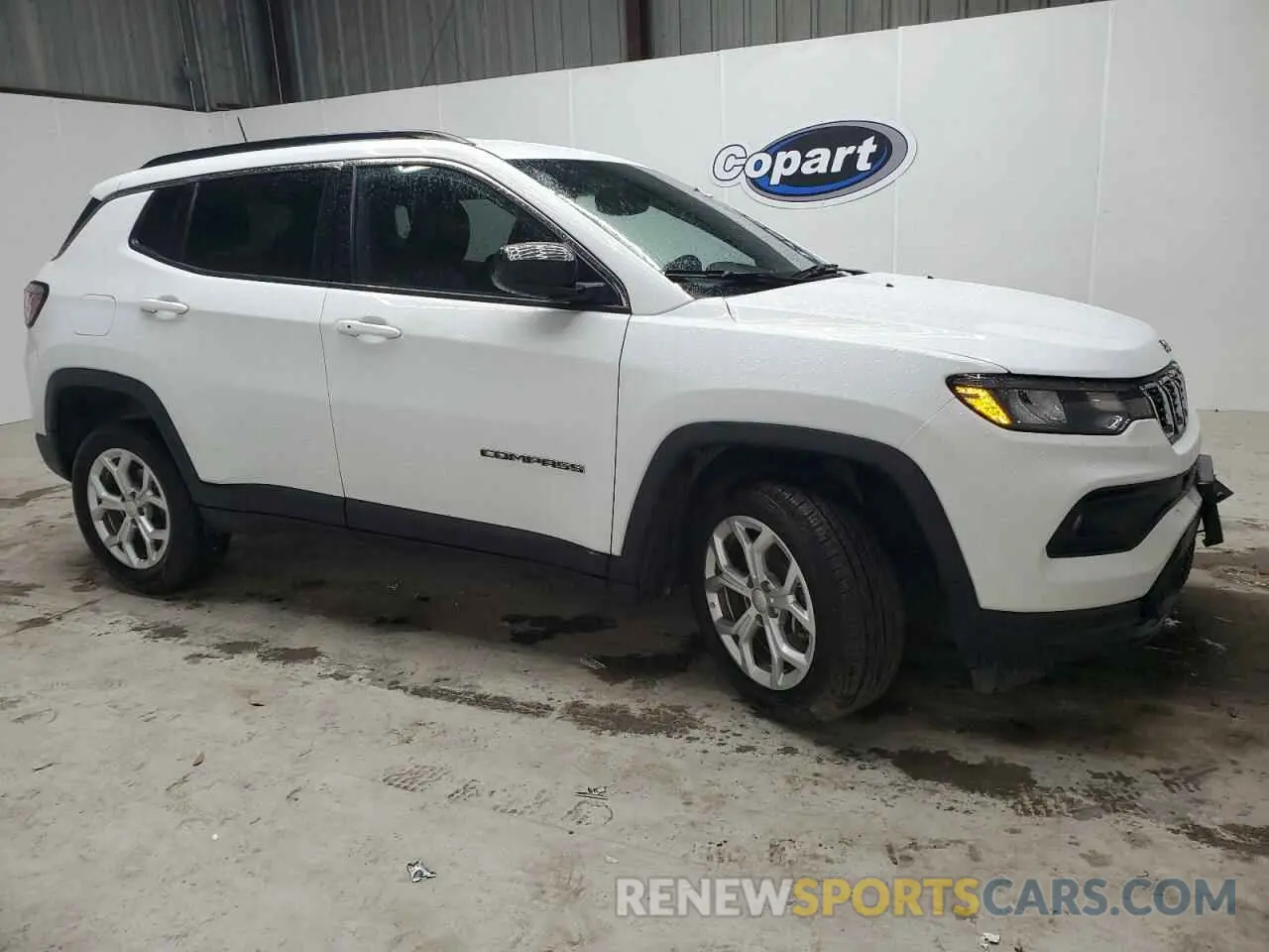 4 fotografías del automóvil dañado 3C4NJDBN2RT109661 JEEP COMPASS 2024