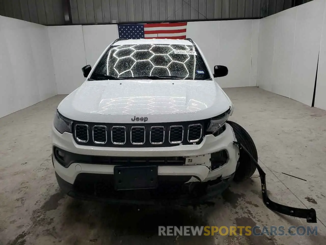 5 fotografías del automóvil dañado 3C4NJDBN2RT109661 JEEP COMPASS 2024