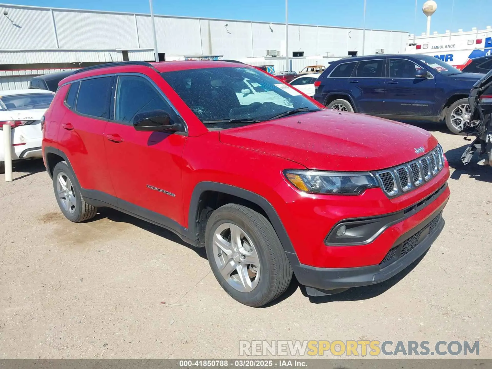 1 fotografías del automóvil dañado 3C4NJDBN2RT606063 JEEP COMPASS 2024