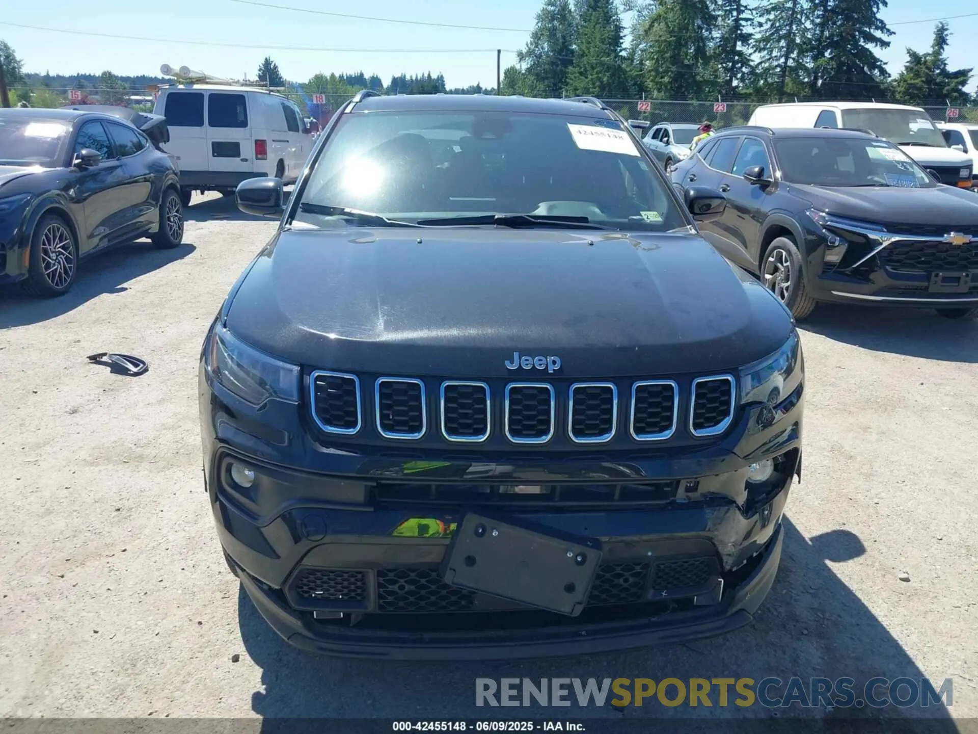 13 fotografías del automóvil dañado 3C4NJDBN3RT100807 JEEP COMPASS 2024