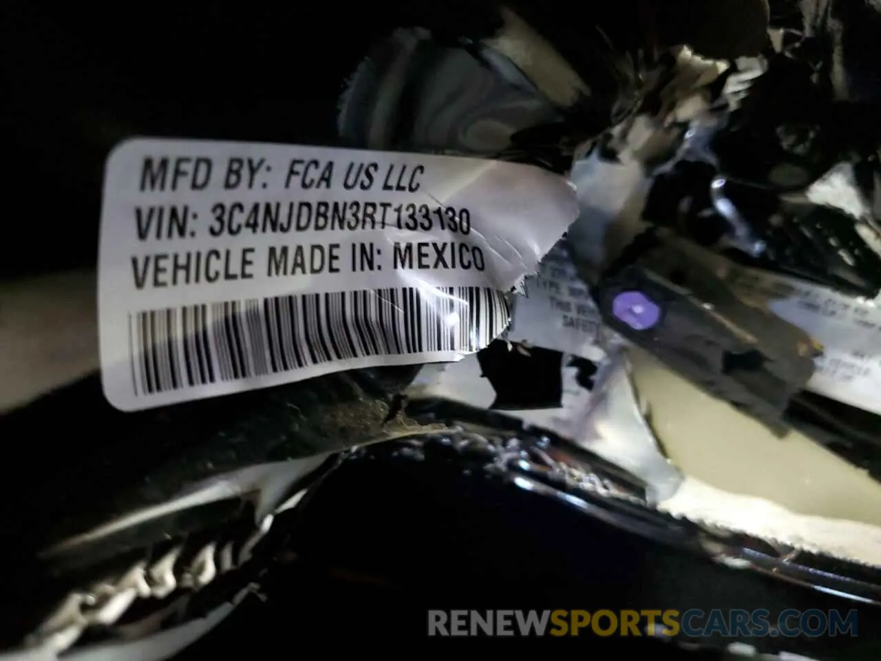 13 fotografías del automóvil dañado 3C4NJDBN3RT133130 JEEP COMPASS 2024