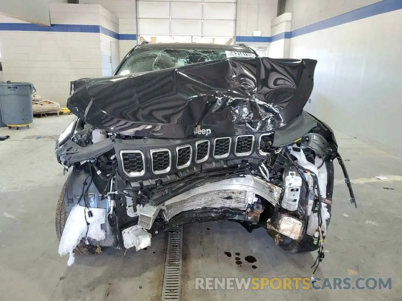 5 fotografías del automóvil dañado 3C4NJDBN3RT133130 JEEP COMPASS 2024
