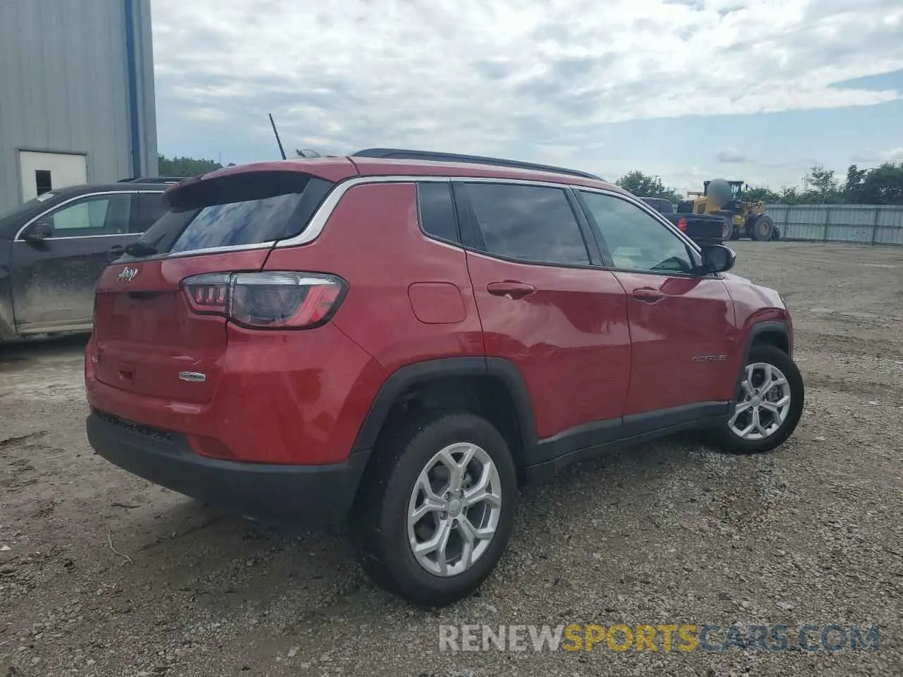 3 fotografías del automóvil dañado 3C4NJDBN3RT137971 JEEP COMPASS 2024