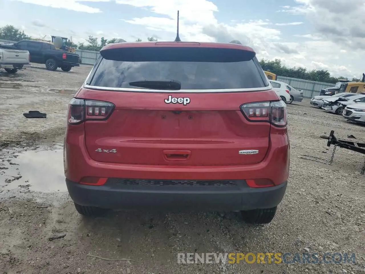 6 fotografías del automóvil dañado 3C4NJDBN3RT137971 JEEP COMPASS 2024