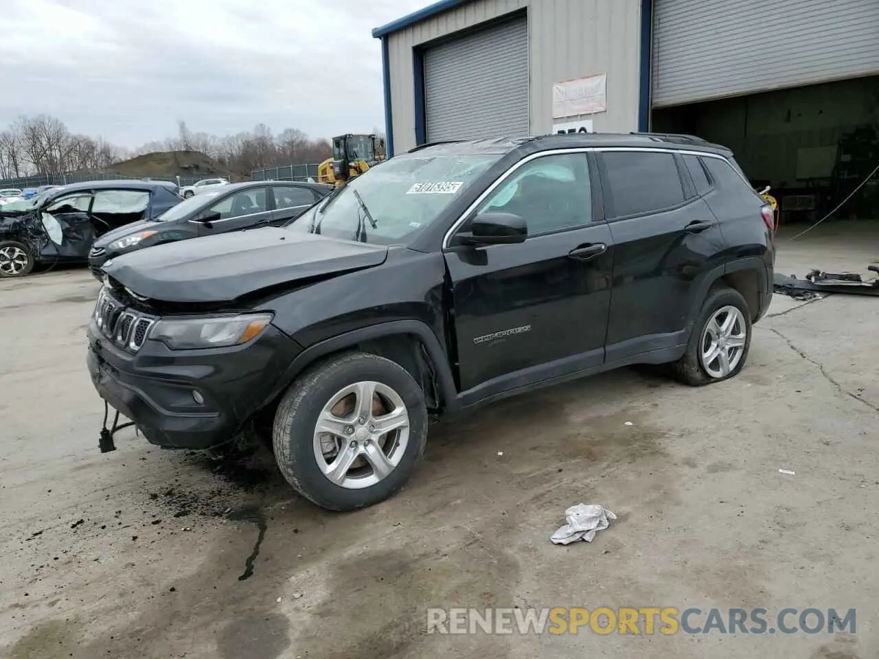 1 fotografías del automóvil dañado 3C4NJDBN3RT605648 JEEP COMPASS 2024