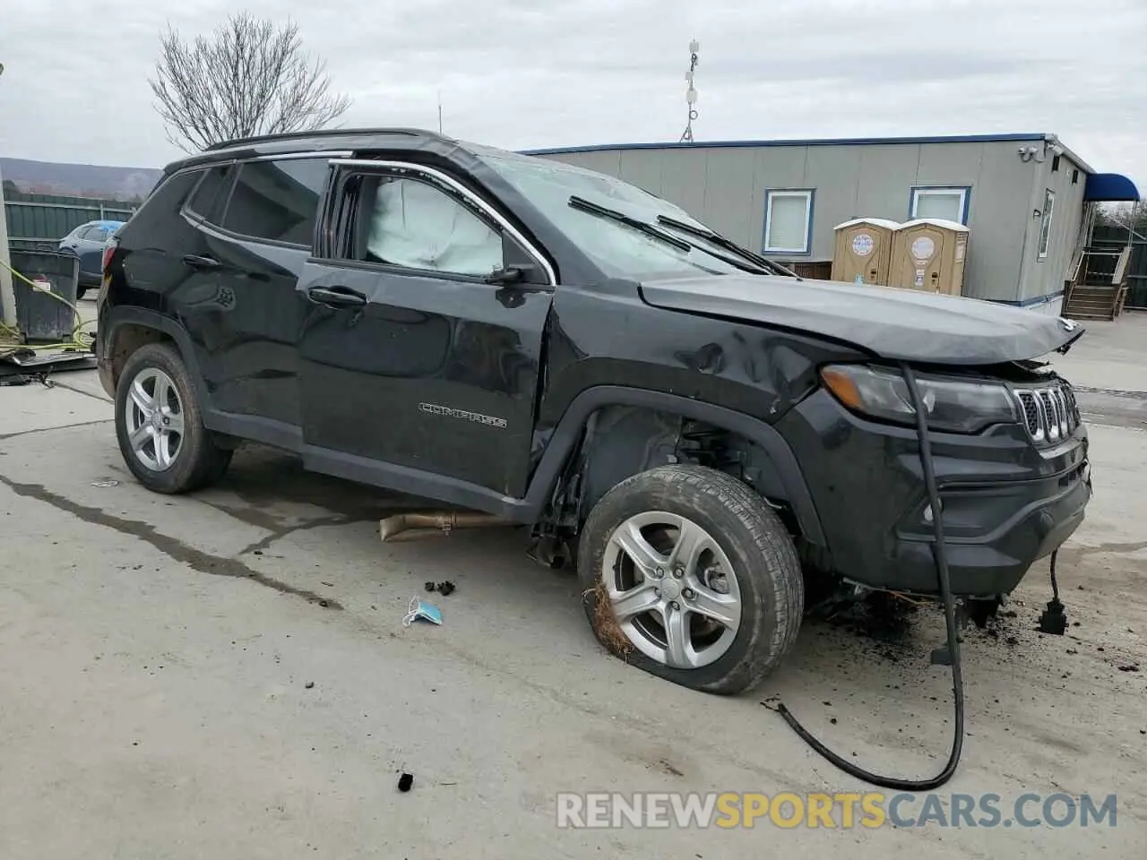 4 fotografías del automóvil dañado 3C4NJDBN3RT605648 JEEP COMPASS 2024