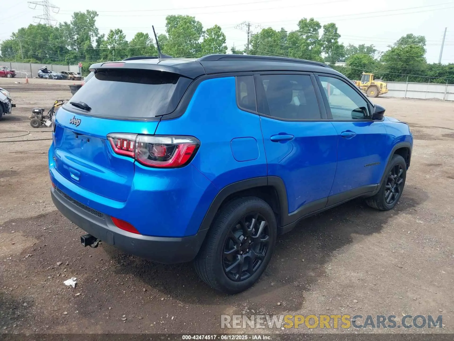 4 fotografías del automóvil dañado 3C4NJDBN4RT106311 JEEP COMPASS 2024