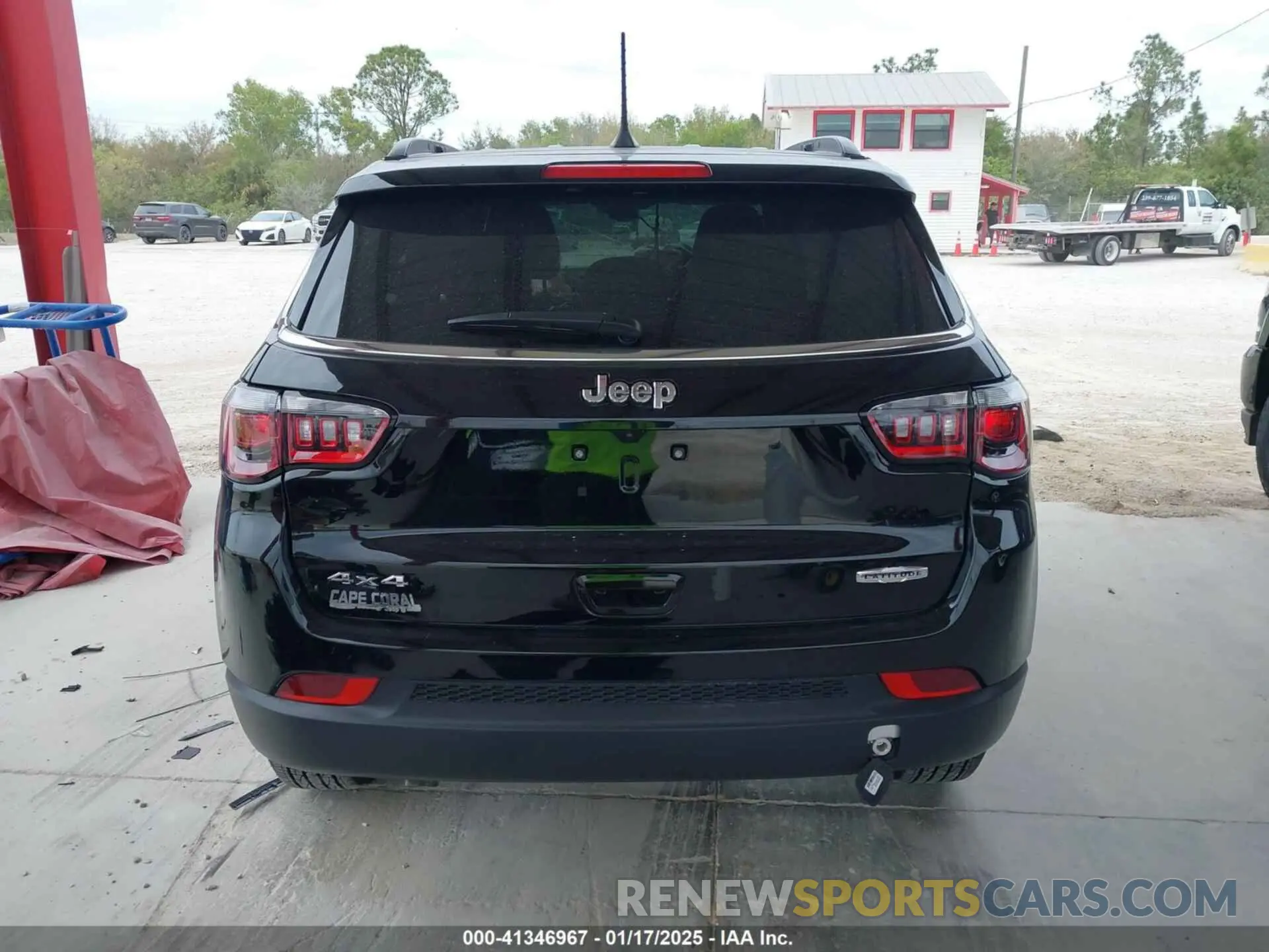 17 fotografías del automóvil dañado 3C4NJDBN4RT135081 JEEP COMPASS 2024