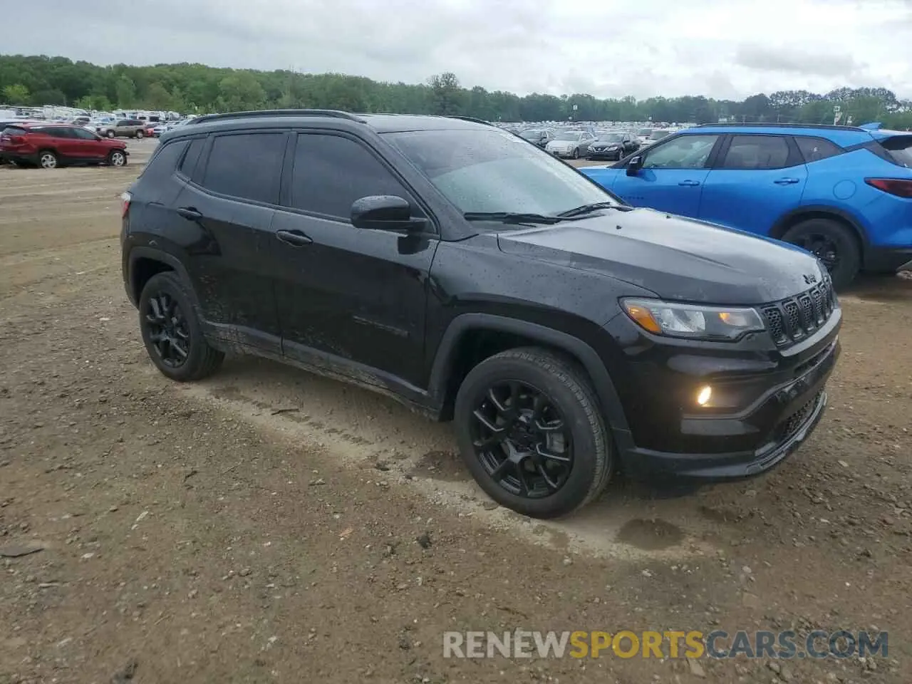 4 fotografías del automóvil dañado 3C4NJDBN4RT591517 JEEP COMPASS 2024