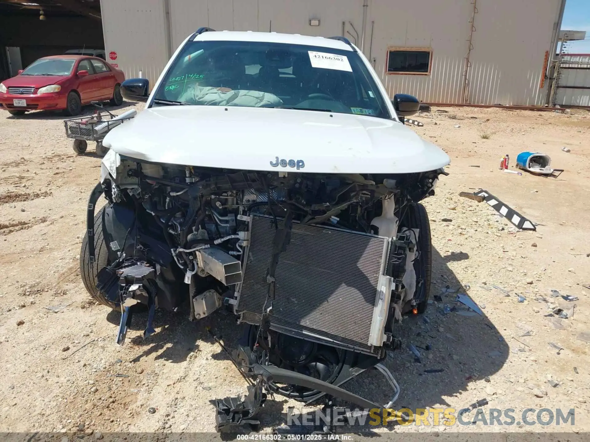 13 fotografías del automóvil dañado 3C4NJDBN4RT604198 JEEP COMPASS 2024