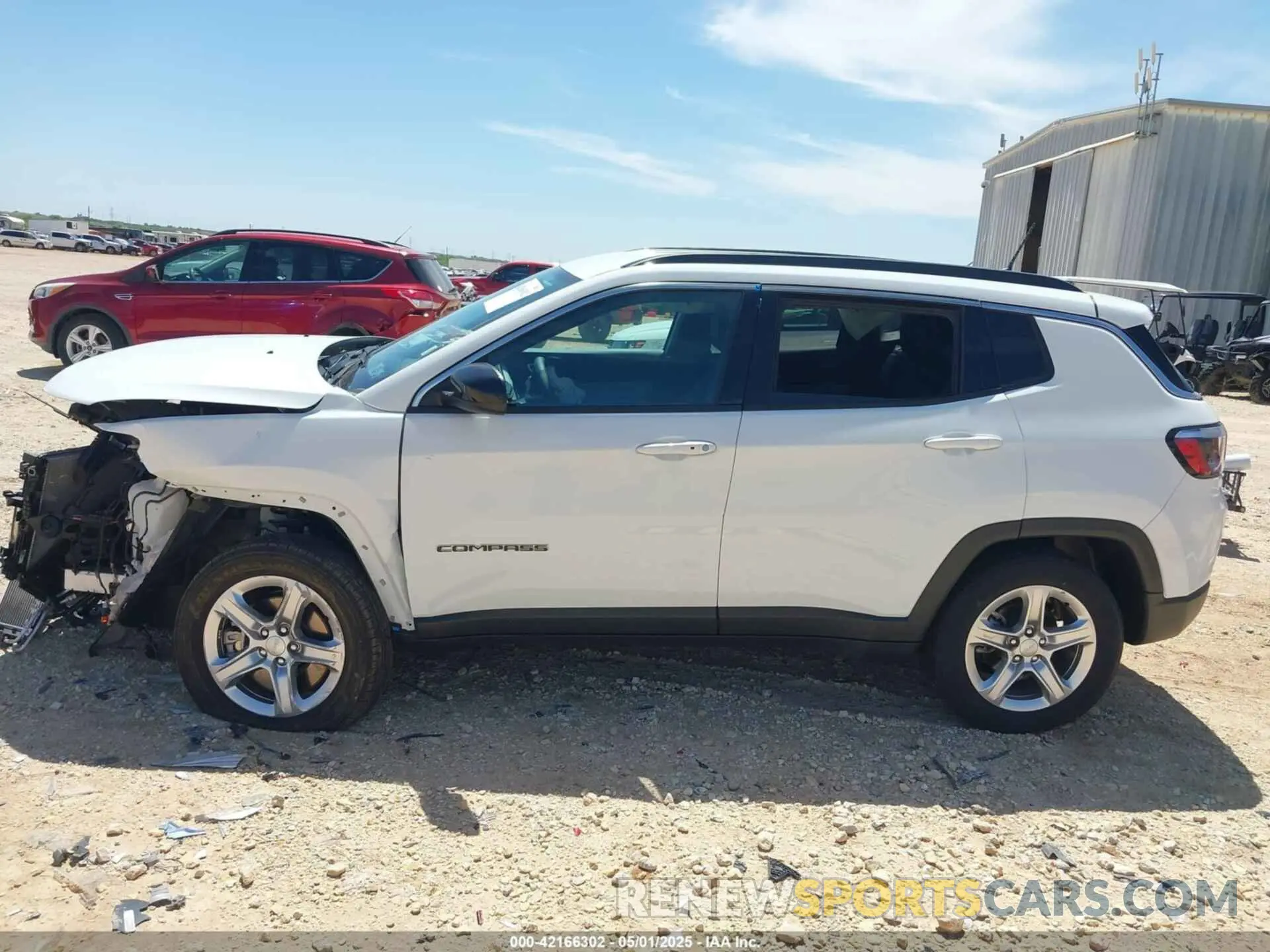 15 fotografías del automóvil dañado 3C4NJDBN4RT604198 JEEP COMPASS 2024