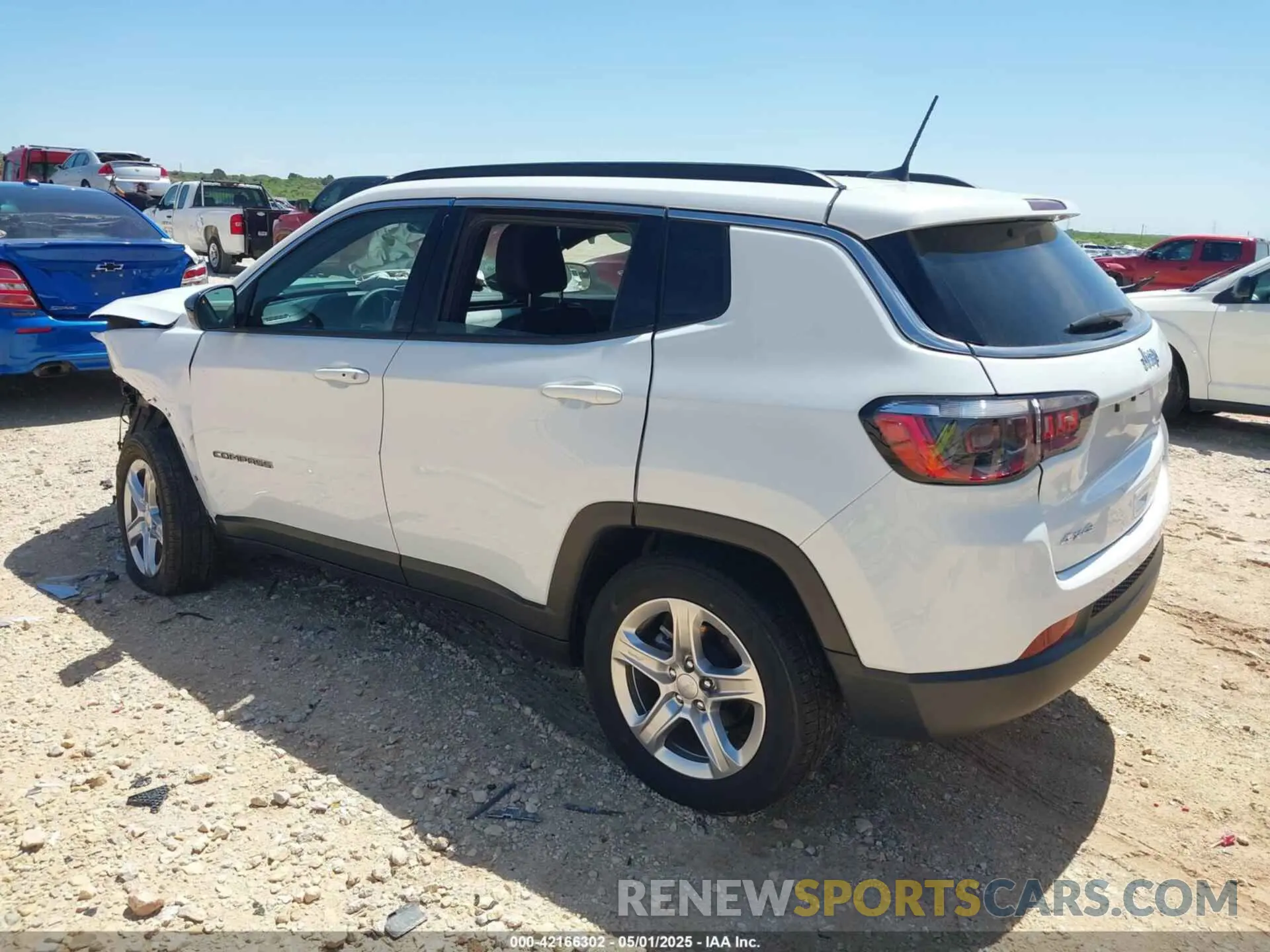 3 fotografías del automóvil dañado 3C4NJDBN4RT604198 JEEP COMPASS 2024