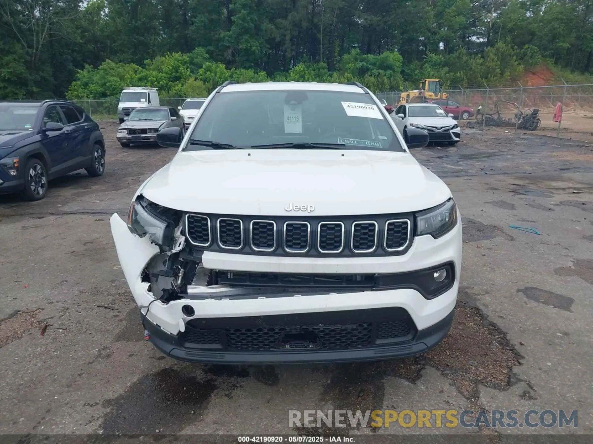 12 fotografías del automóvil dañado 3C4NJDBN5RT100534 JEEP COMPASS 2024