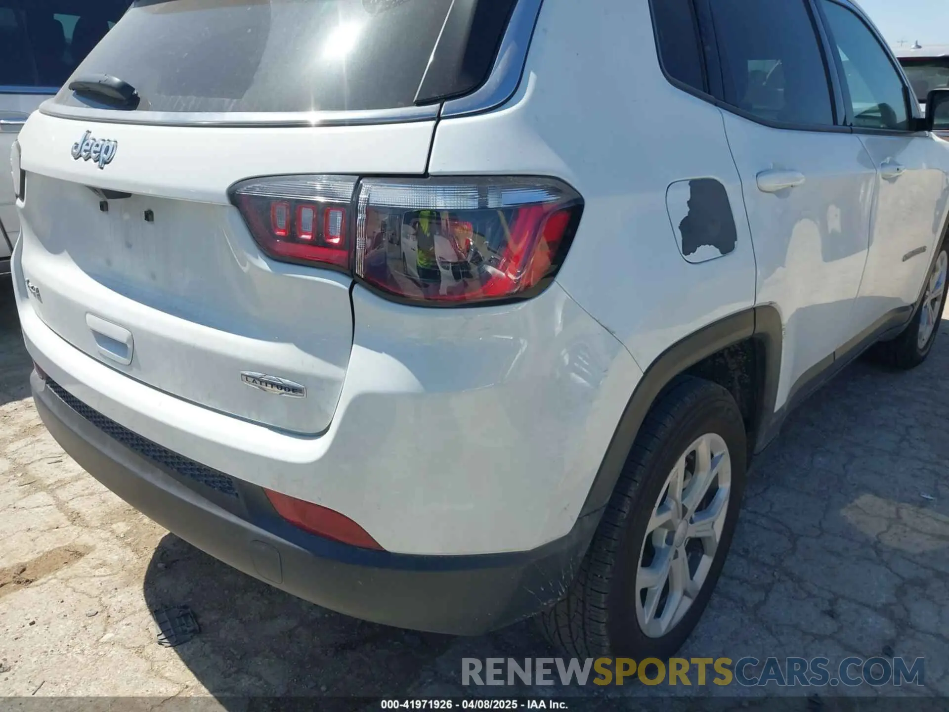 6 fotografías del automóvil dañado 3C4NJDBN5RT119388 JEEP COMPASS 2024