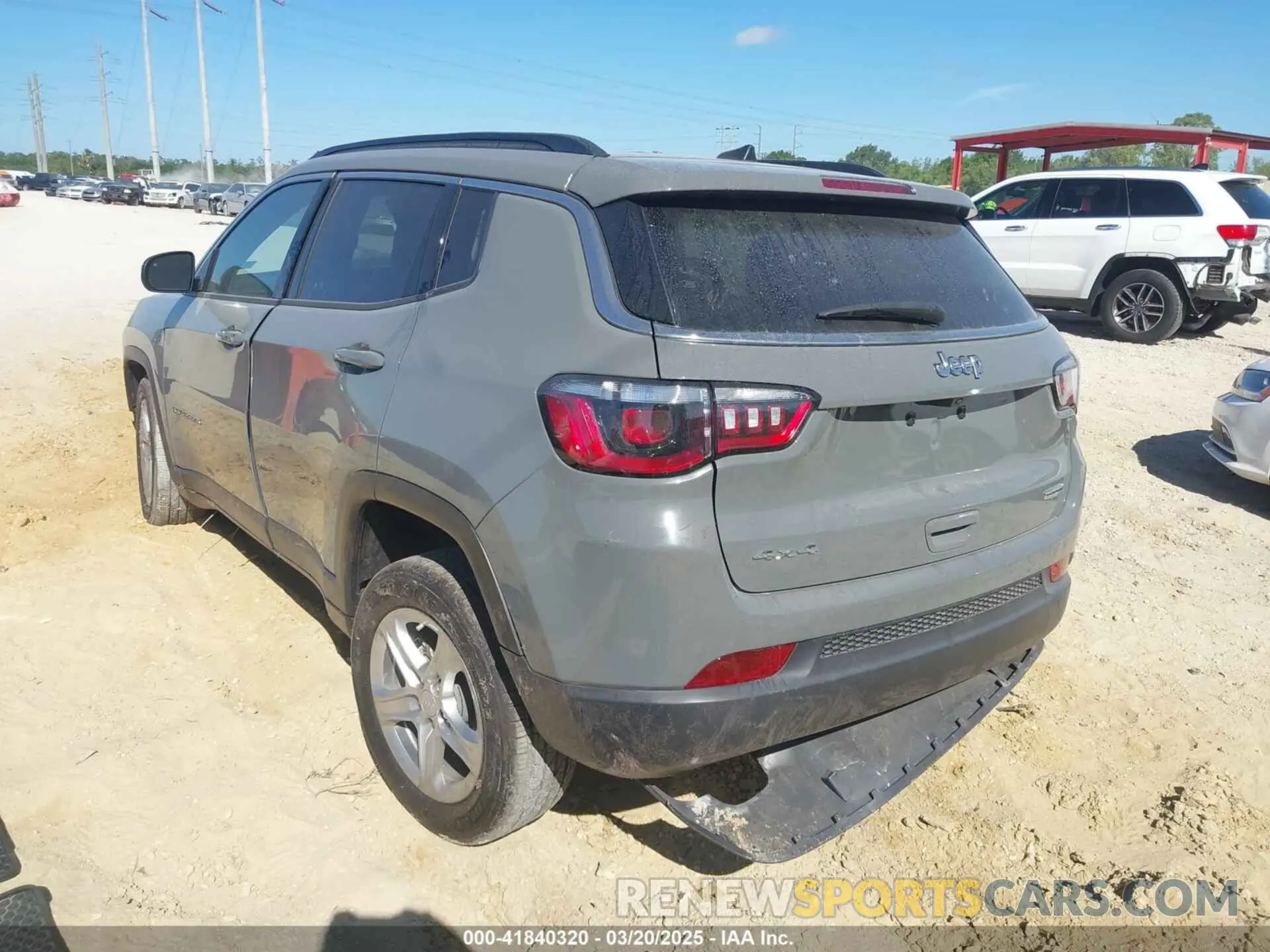 3 fotografías del automóvil dañado 3C4NJDBN5RT586715 JEEP COMPASS 2024