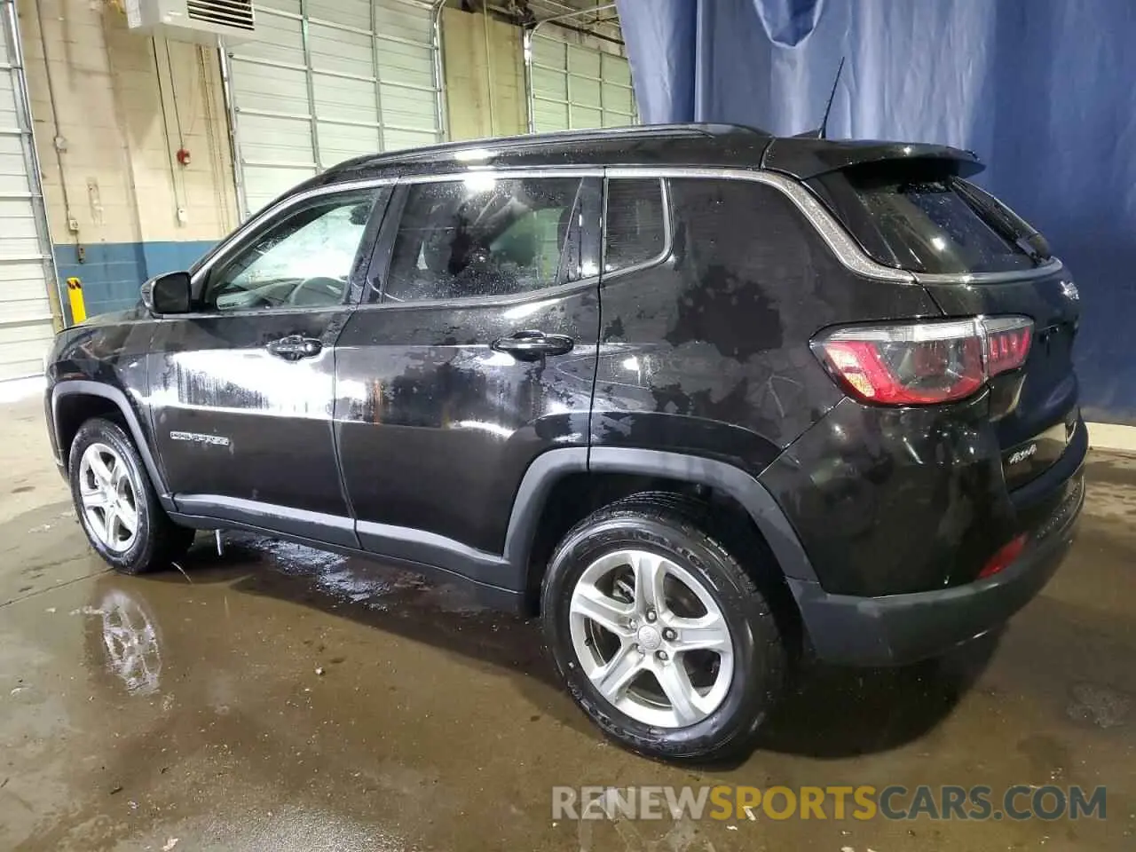 2 fotografías del automóvil dañado 3C4NJDBN5RT605649 JEEP COMPASS 2024