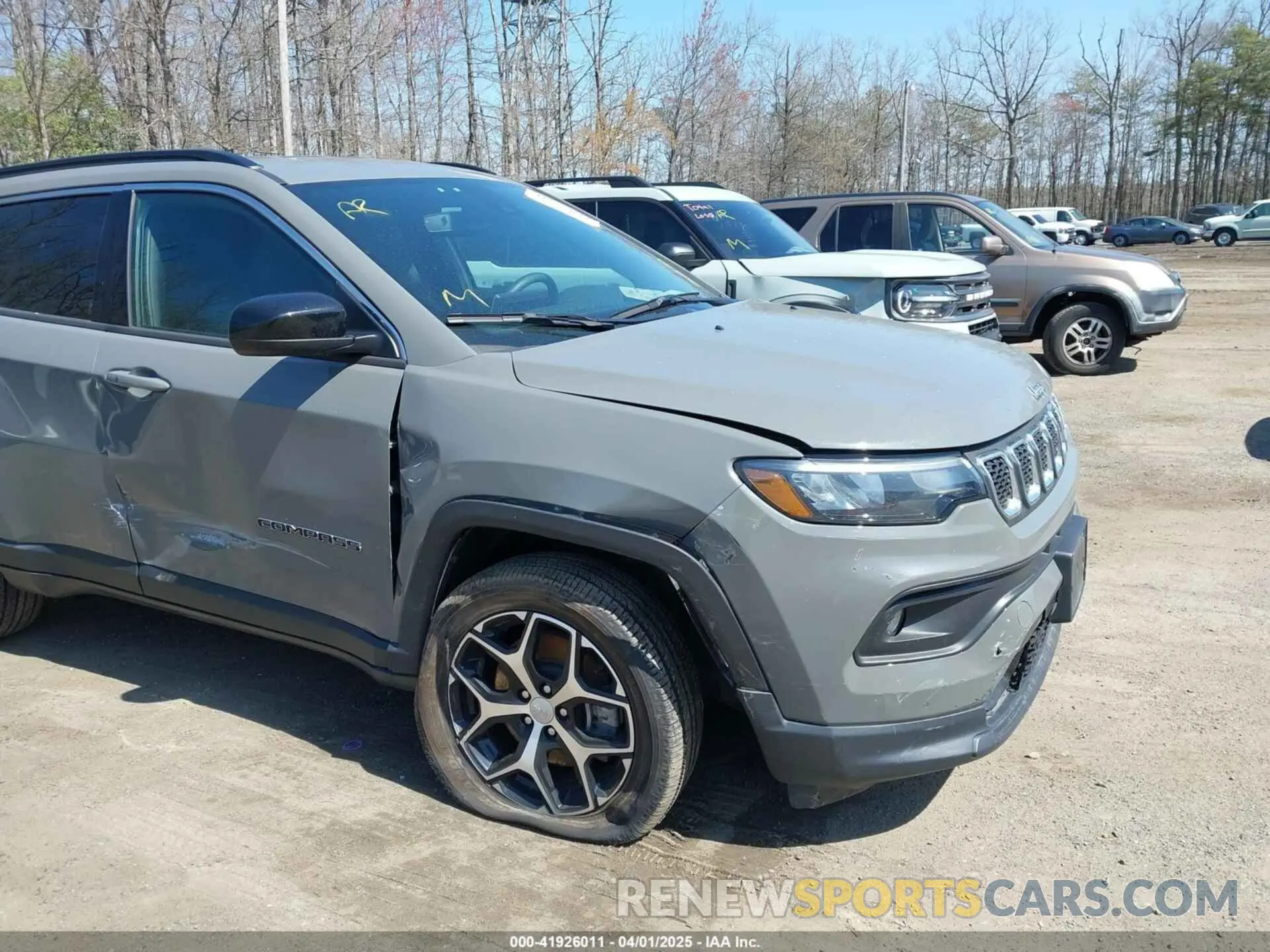 6 fotografías del automóvil dañado 3C4NJDBN5RT607675 JEEP COMPASS 2024