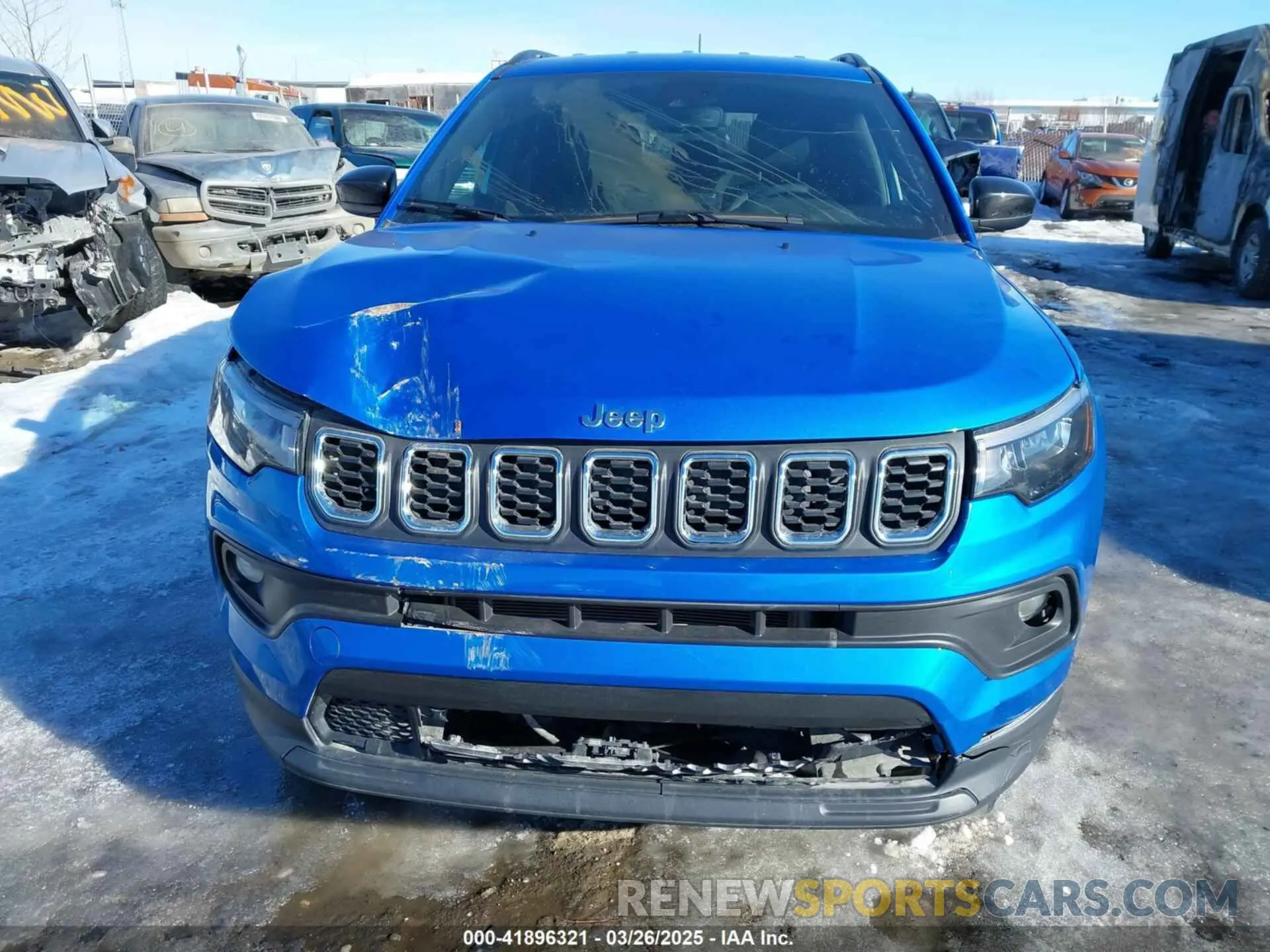 12 fotografías del automóvil dañado 3C4NJDBN6RT117908 JEEP COMPASS 2024