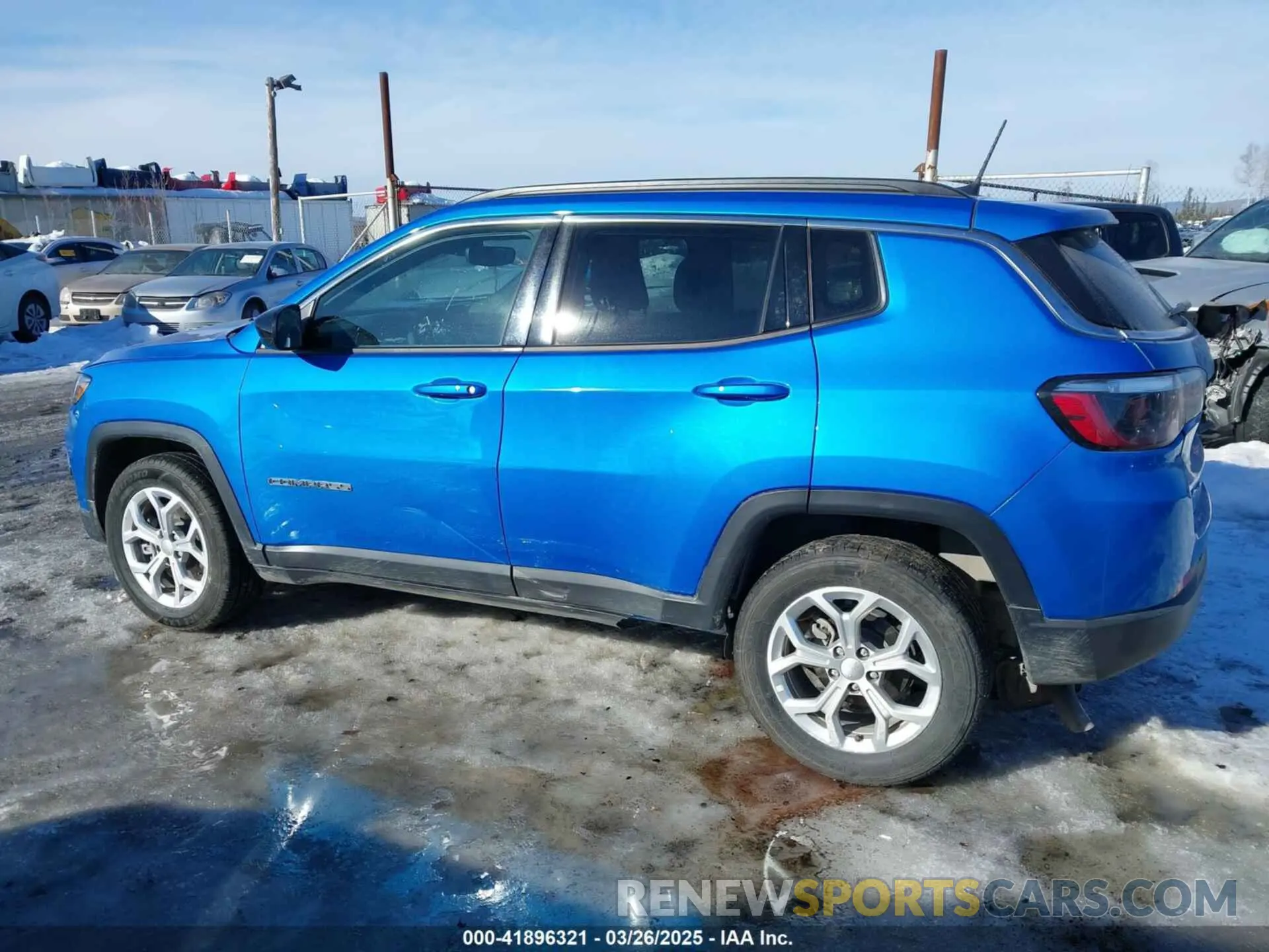 14 fotografías del automóvil dañado 3C4NJDBN6RT117908 JEEP COMPASS 2024