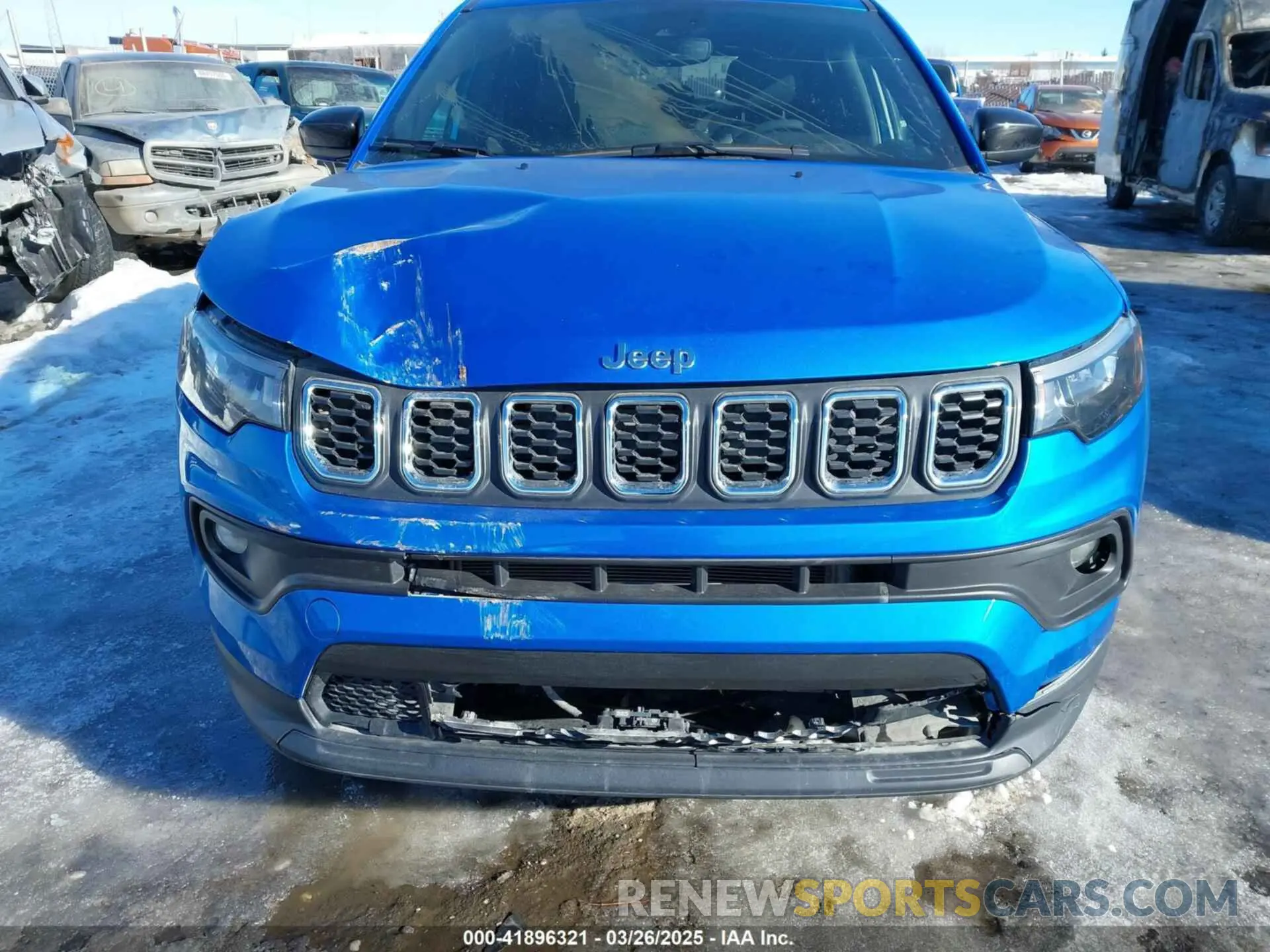 6 fotografías del automóvil dañado 3C4NJDBN6RT117908 JEEP COMPASS 2024